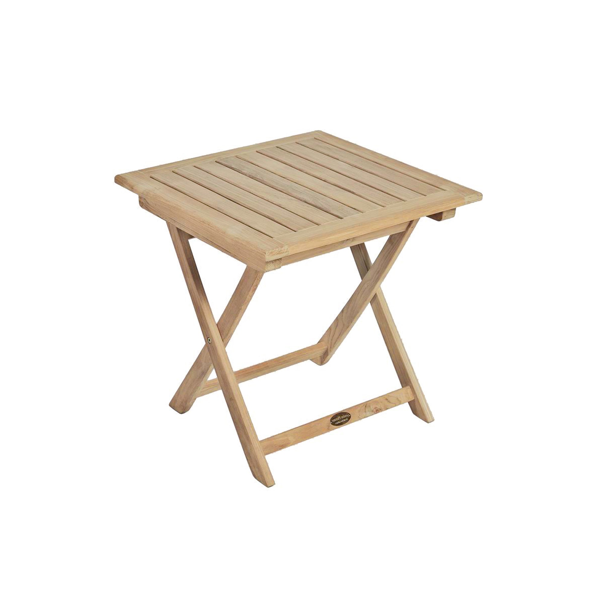 Beistelltisch Gartentisch SOLO Holztisch Teakholz von Garden Pleasure