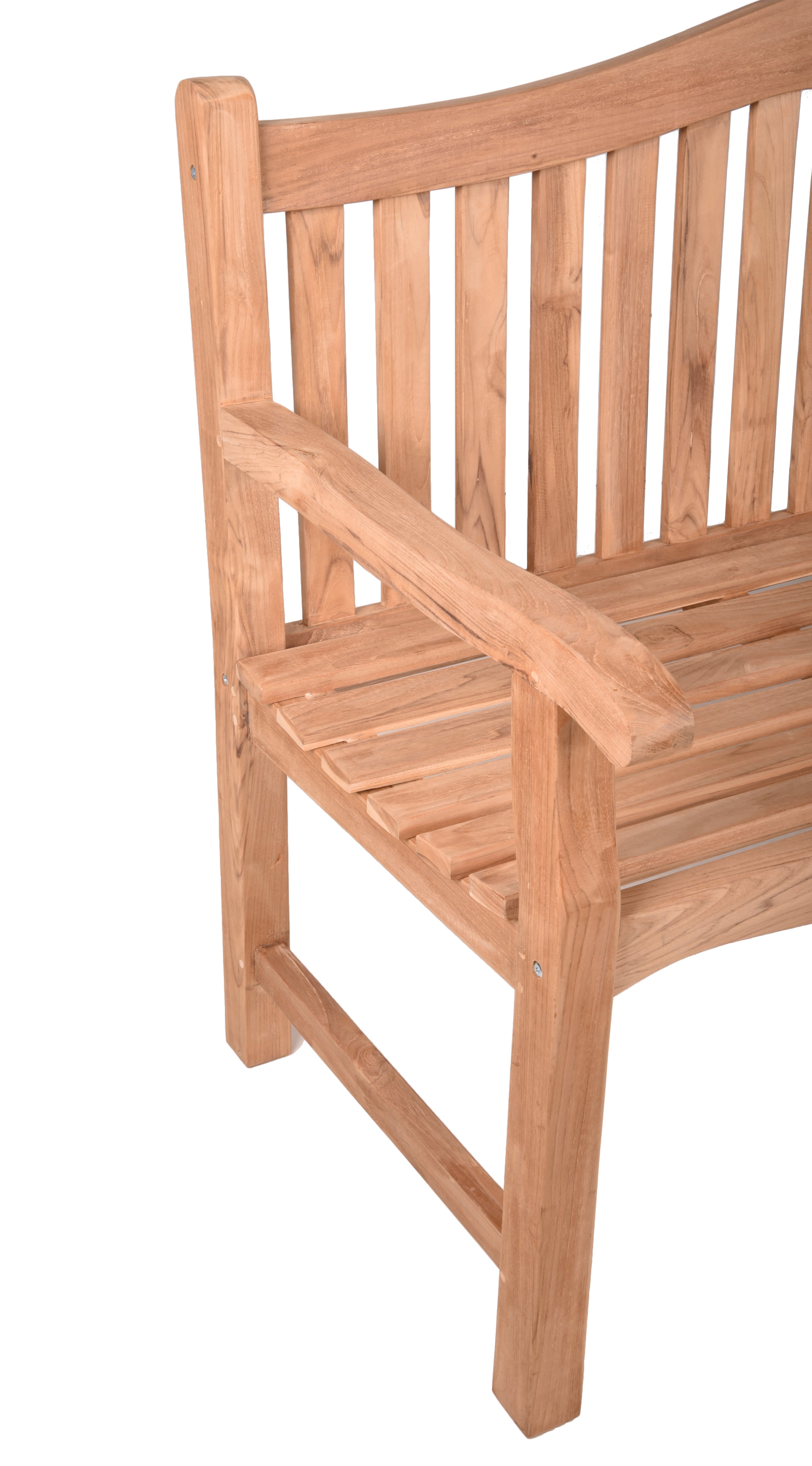 Bank Sitzbank ROMANG Gartenbank Teakholz 3-Sitzer von Garden Pleasure
