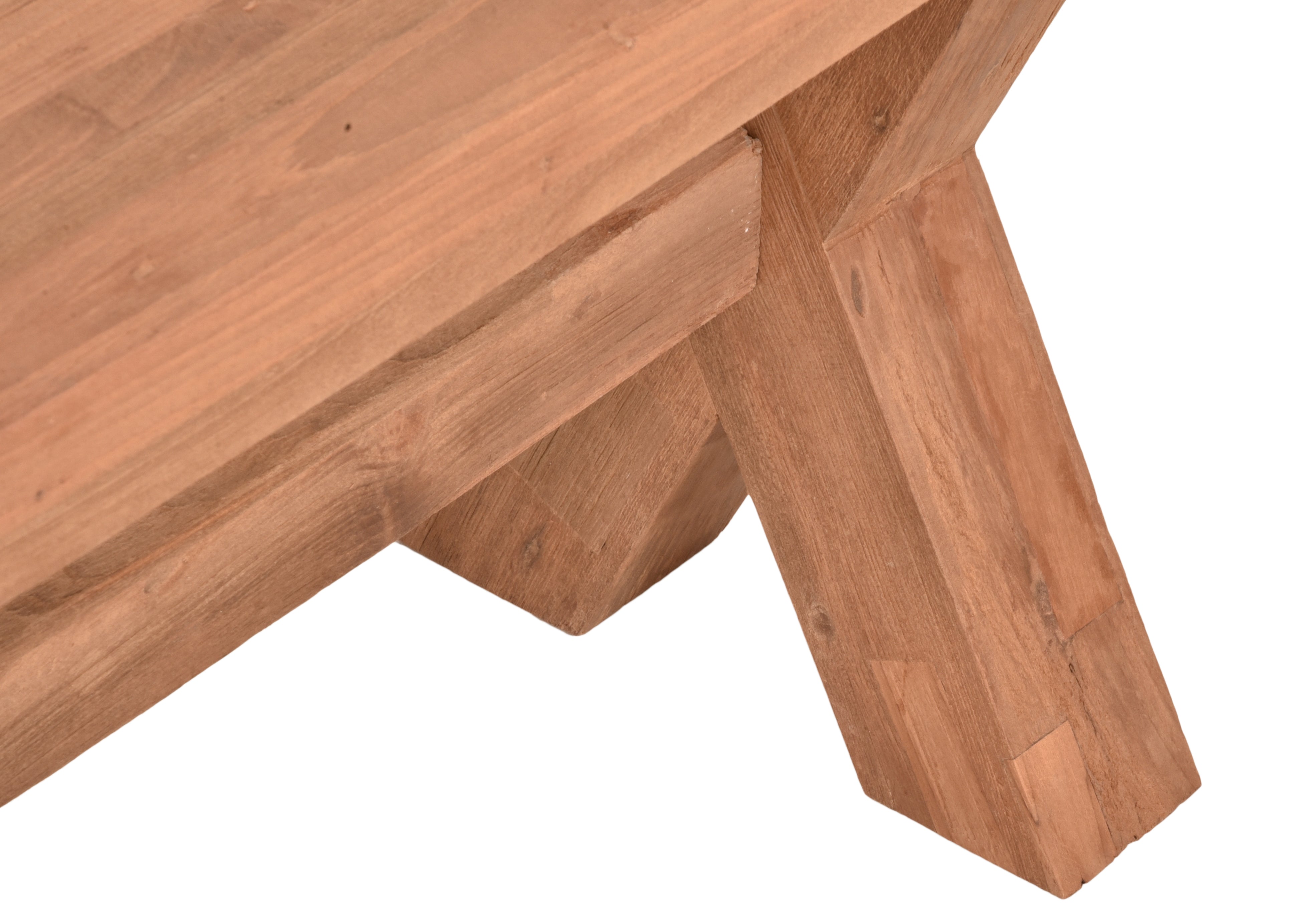 Bank Sitzbank KISAR Gartenbank Recyceltes Teak von Garden Pleasure