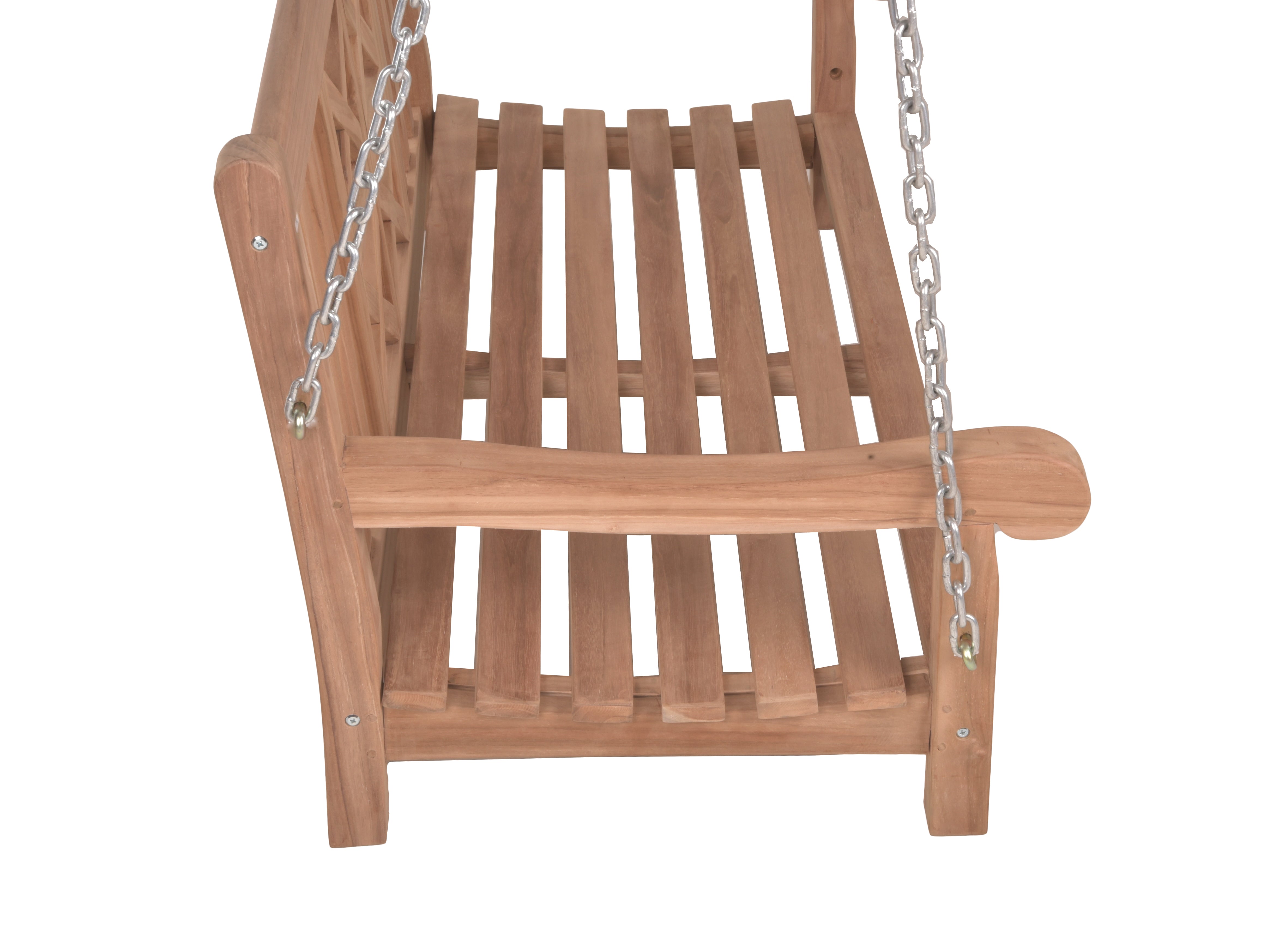 Hängebank Gartenschaukel LATOA Schaukelbank Teakholz von Garden Pleasure