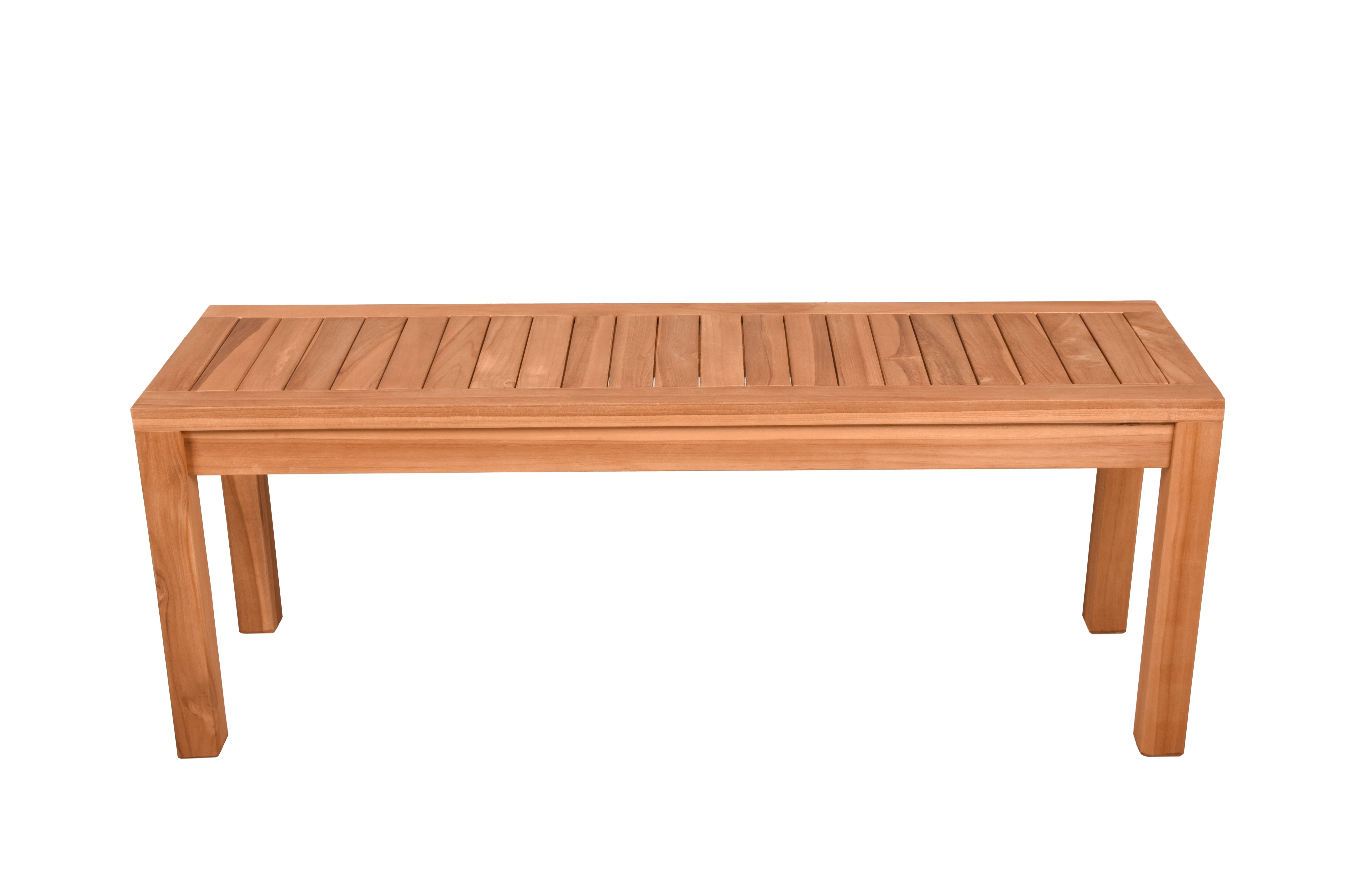 Bank Sitzbank BIARO Gartenbank Teakholz 2-Sitzer von Garden Pleasure