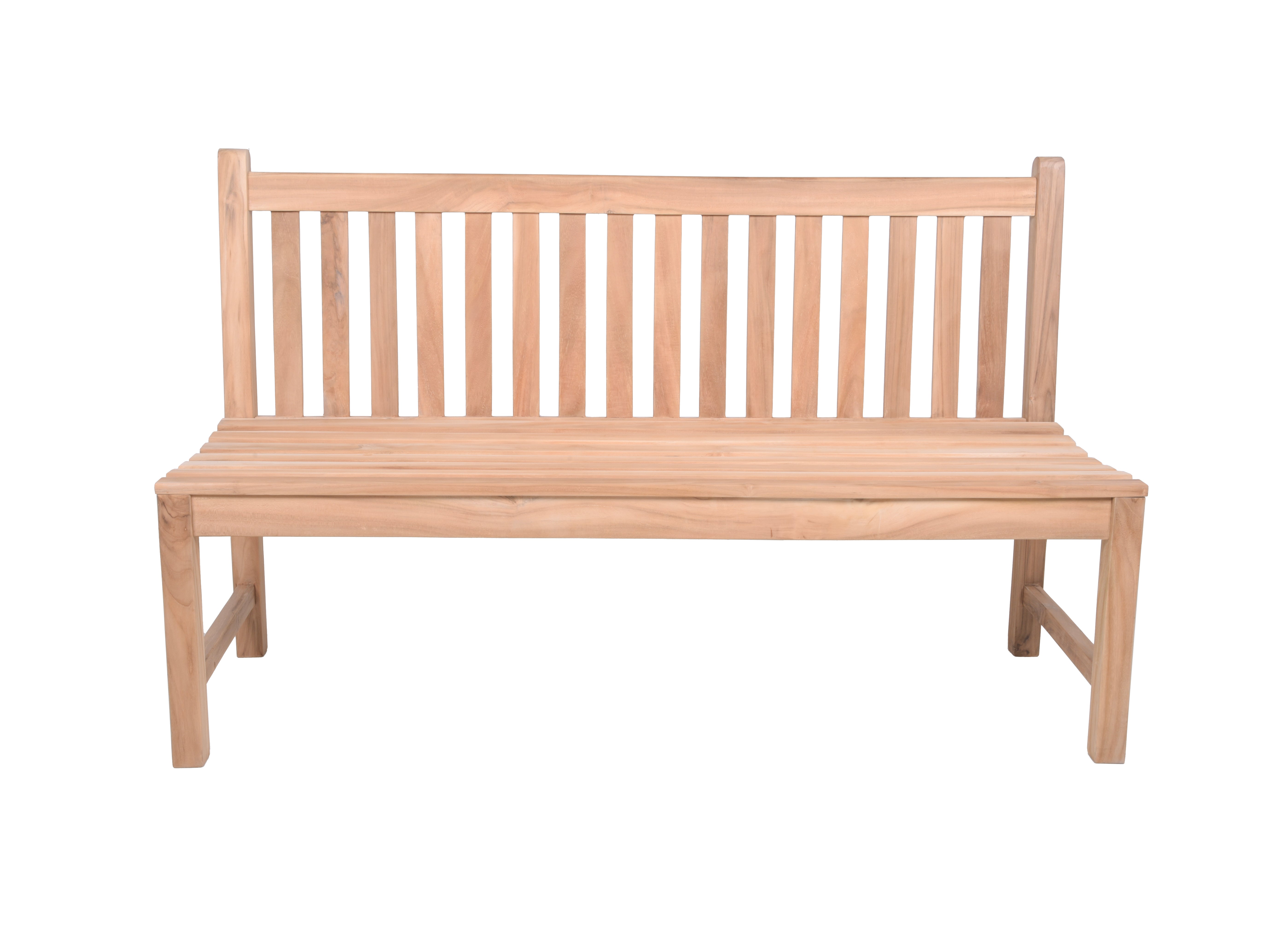 Bank Sitzbank SOLO Gartenbank Teakholz 3-Sitzer von Garden Pleasure