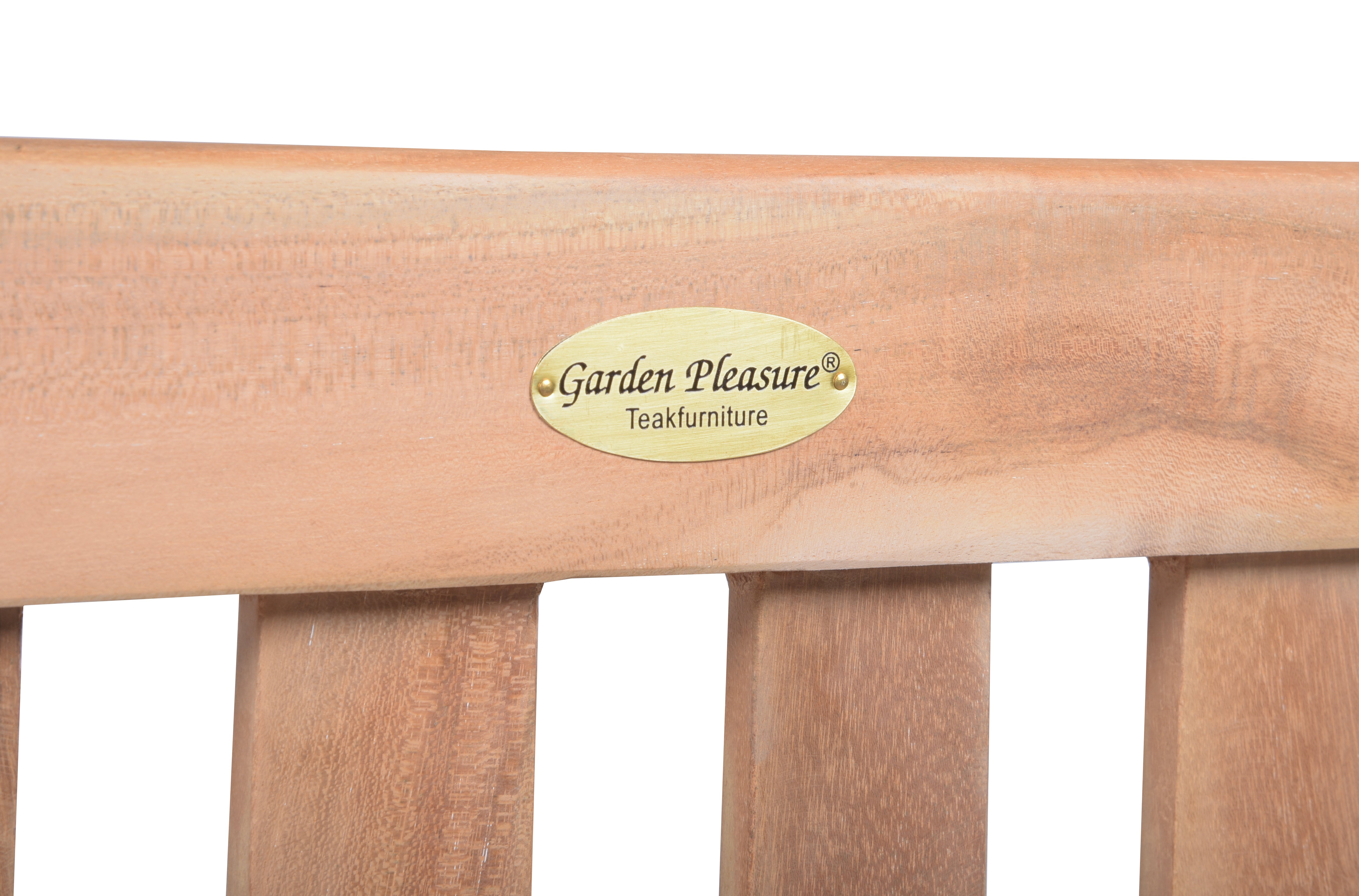 Bank Sitzbank SOLO Gartenbank Teakholz 3-Sitzer von Garden Pleasure