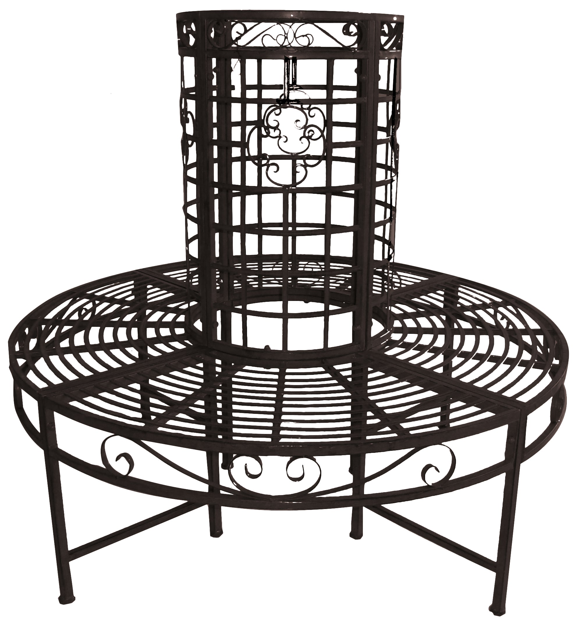 Baumbank Gartenbank LARISSA Sitzbank Holzbank robust pflegeleicht Outdoo Outdoor von Garden Pleasure