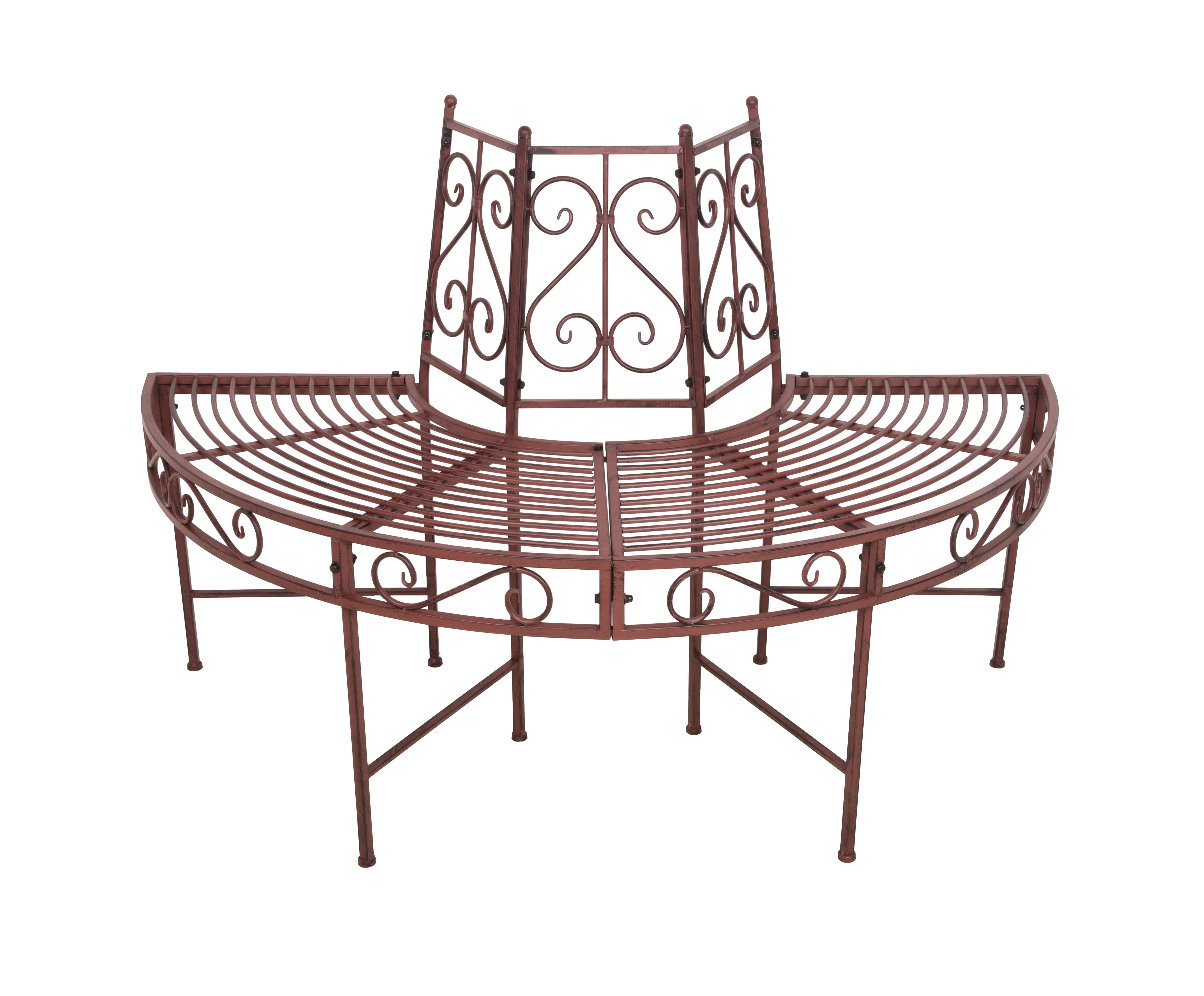 Baumbank Gartenbank NARVI Sitzbank Holzbank robust pflegeleicht Outdoor von Garden Pleasure