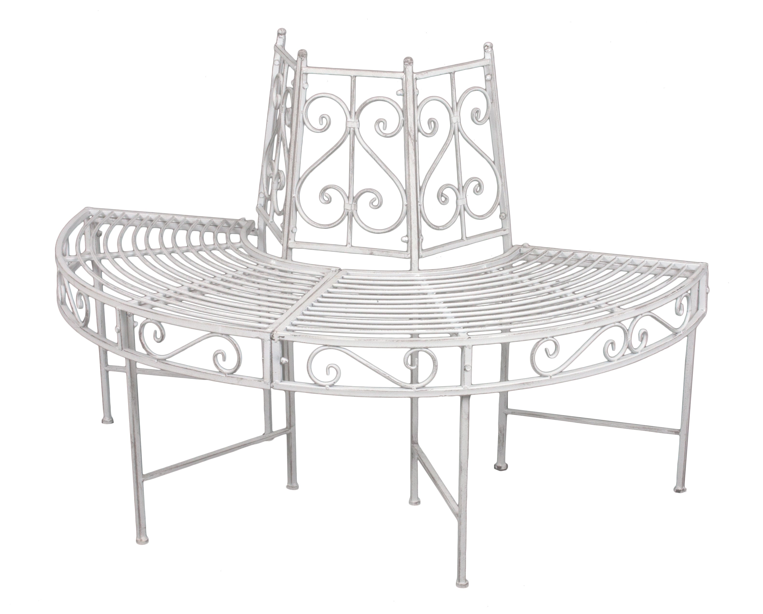 Baumbank Gartenbank VARDA Sitzbank Holzbank robust pflegeleicht Outdoor von Garden Pleasure