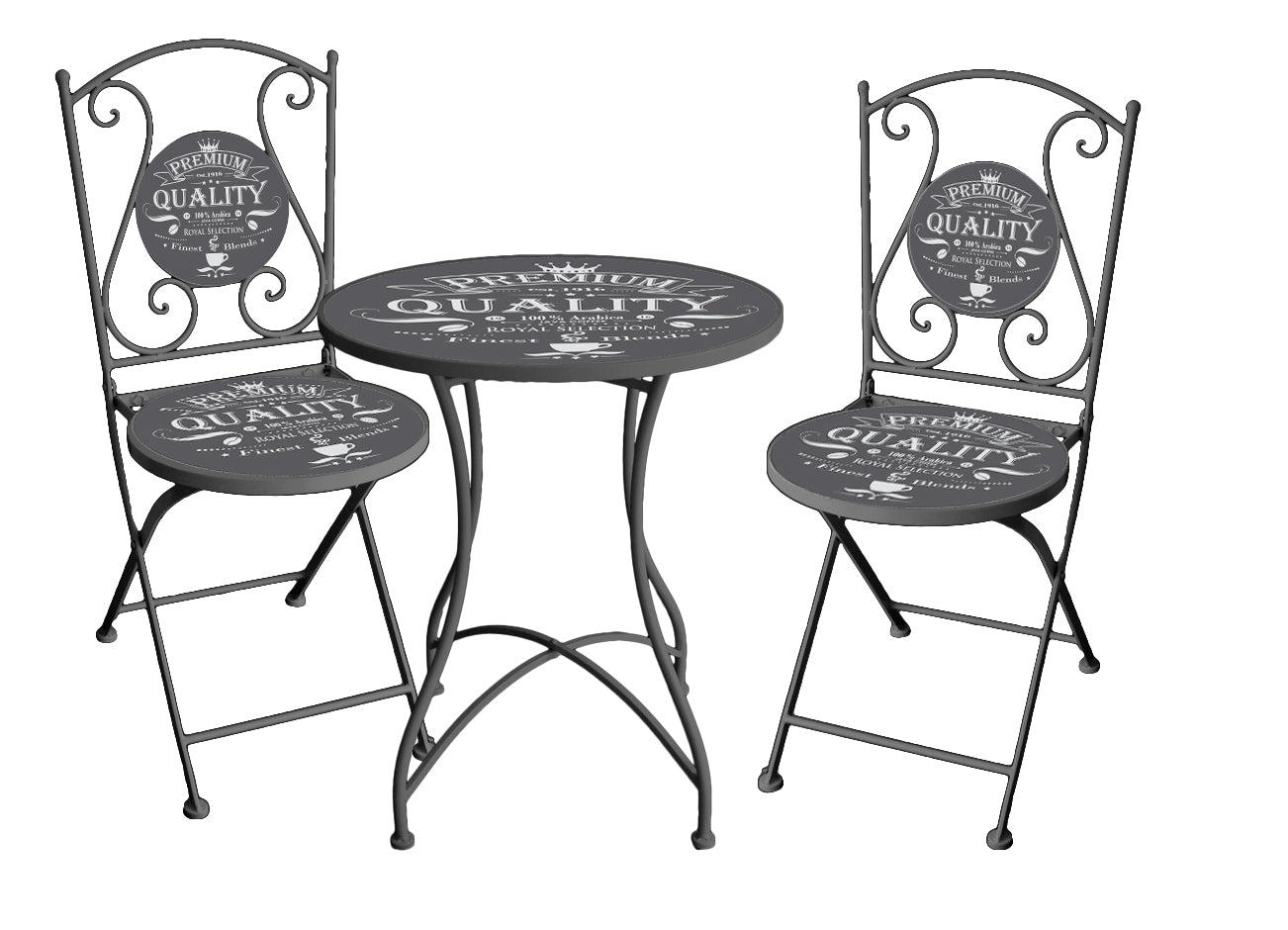 Bistroset Loungeset ROYAL Gartenlounge Outdoor-Set robust pflegeleicht O Outdoor von Garden Pleasure