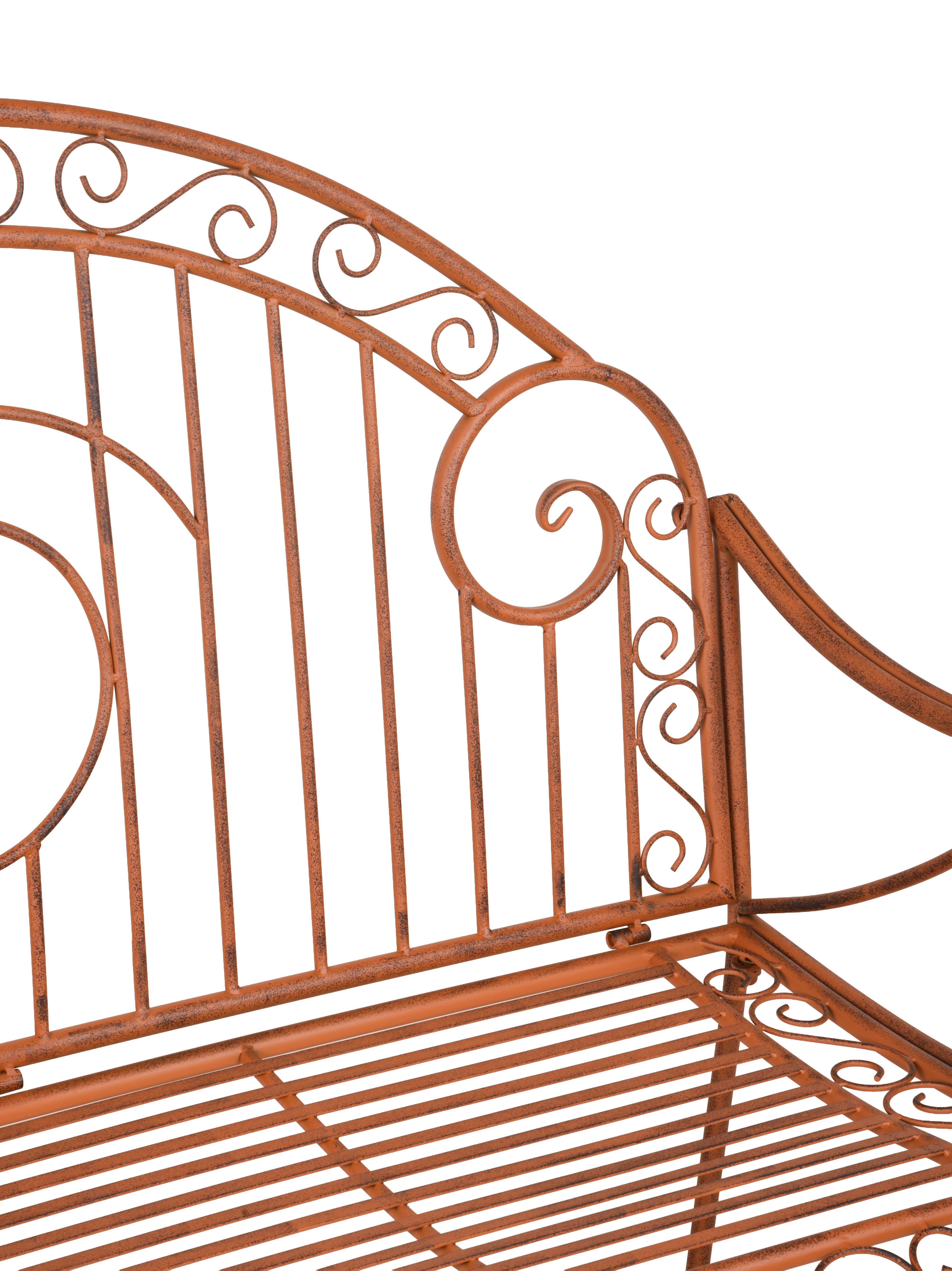 Bank Sitzbank CAMEROON Gartenbank Rostoptik von Garden Pleasure
