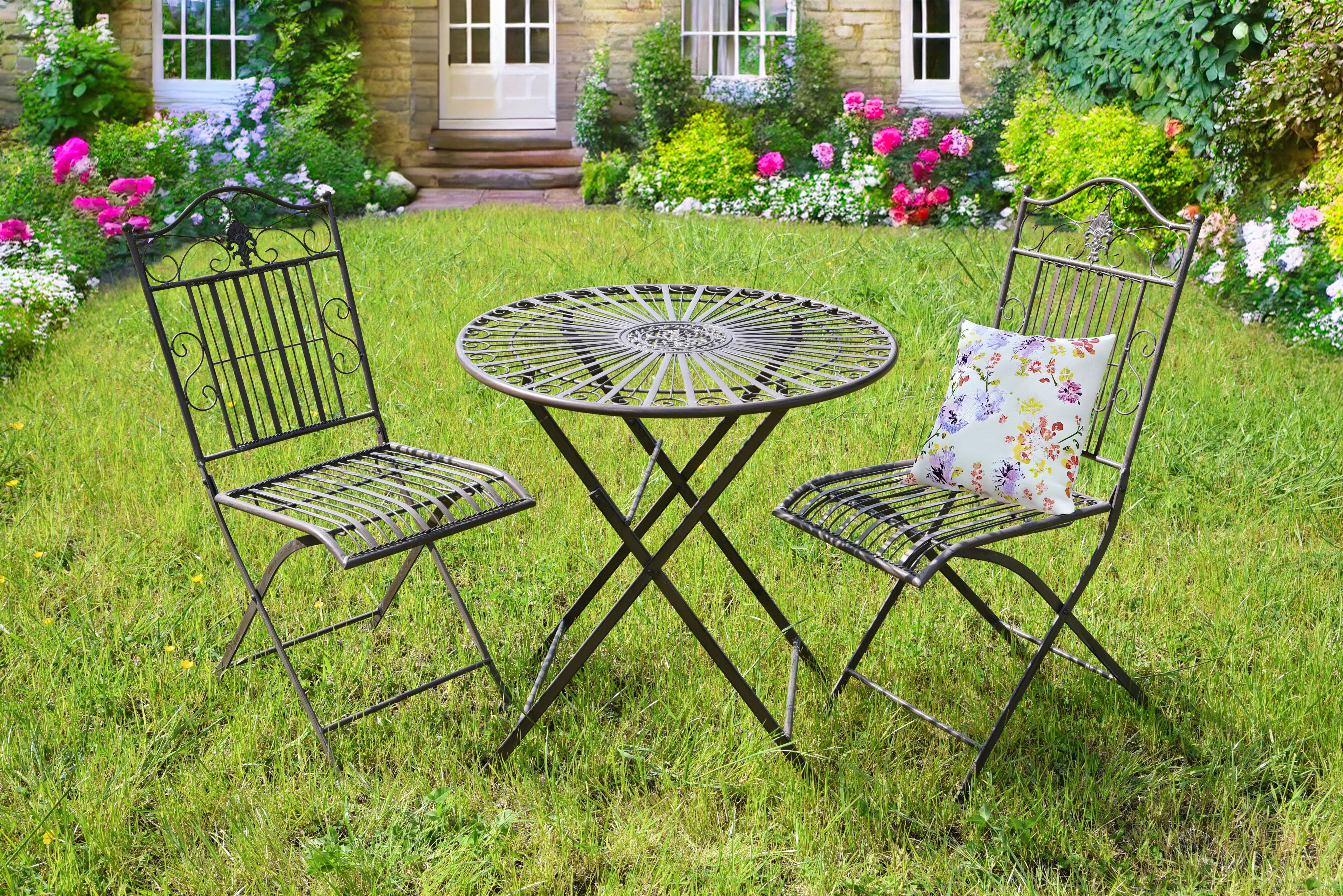 Balkonset Loungeset MANGAN Gartenlounge Outdoor-Set robust pflegeleicht Outdoor von Garden Pleasure