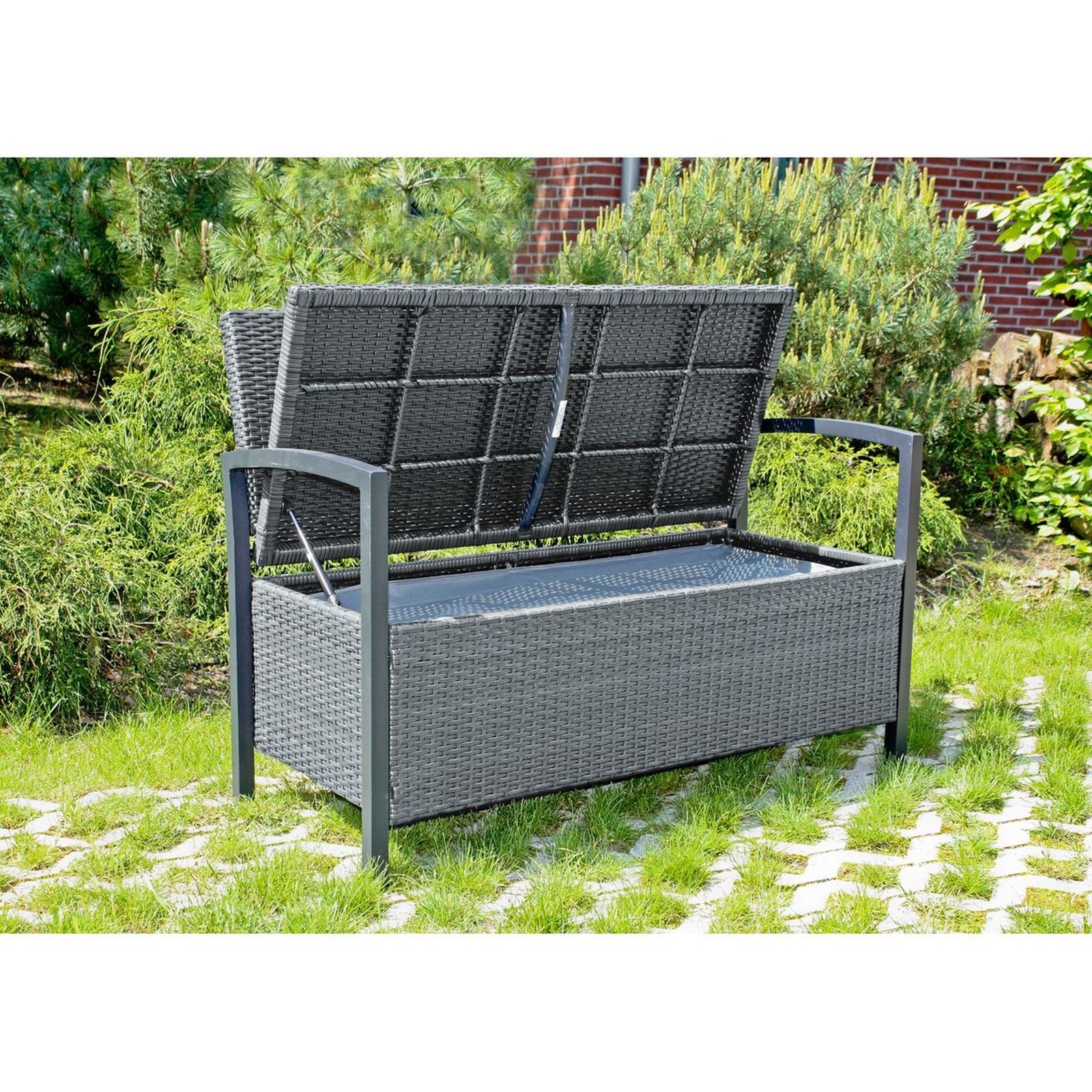 Parkbank Gartenbank Sitzbank Holzbank robust pflegeleicht Outdoor von Garden Pleasure