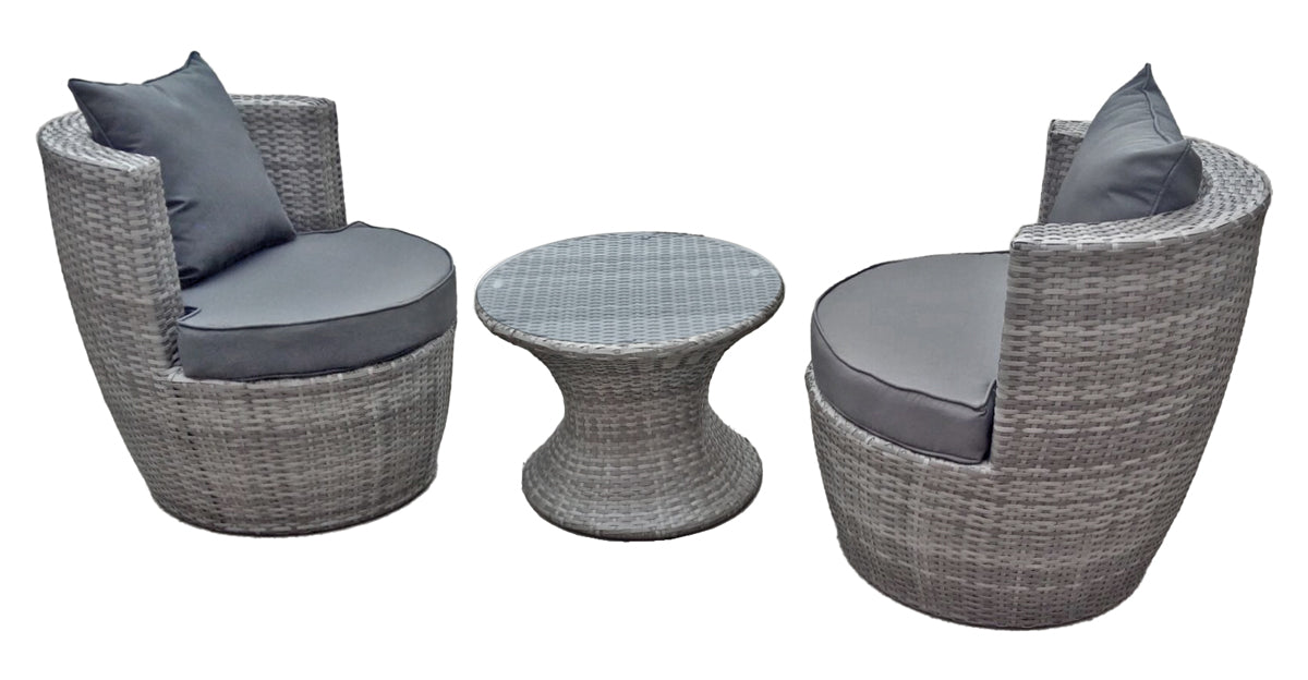 Club-Set Loungeset Gartenlounge Outdoor-Set robust pflegeleicht Outdoor von Garden Pleasure