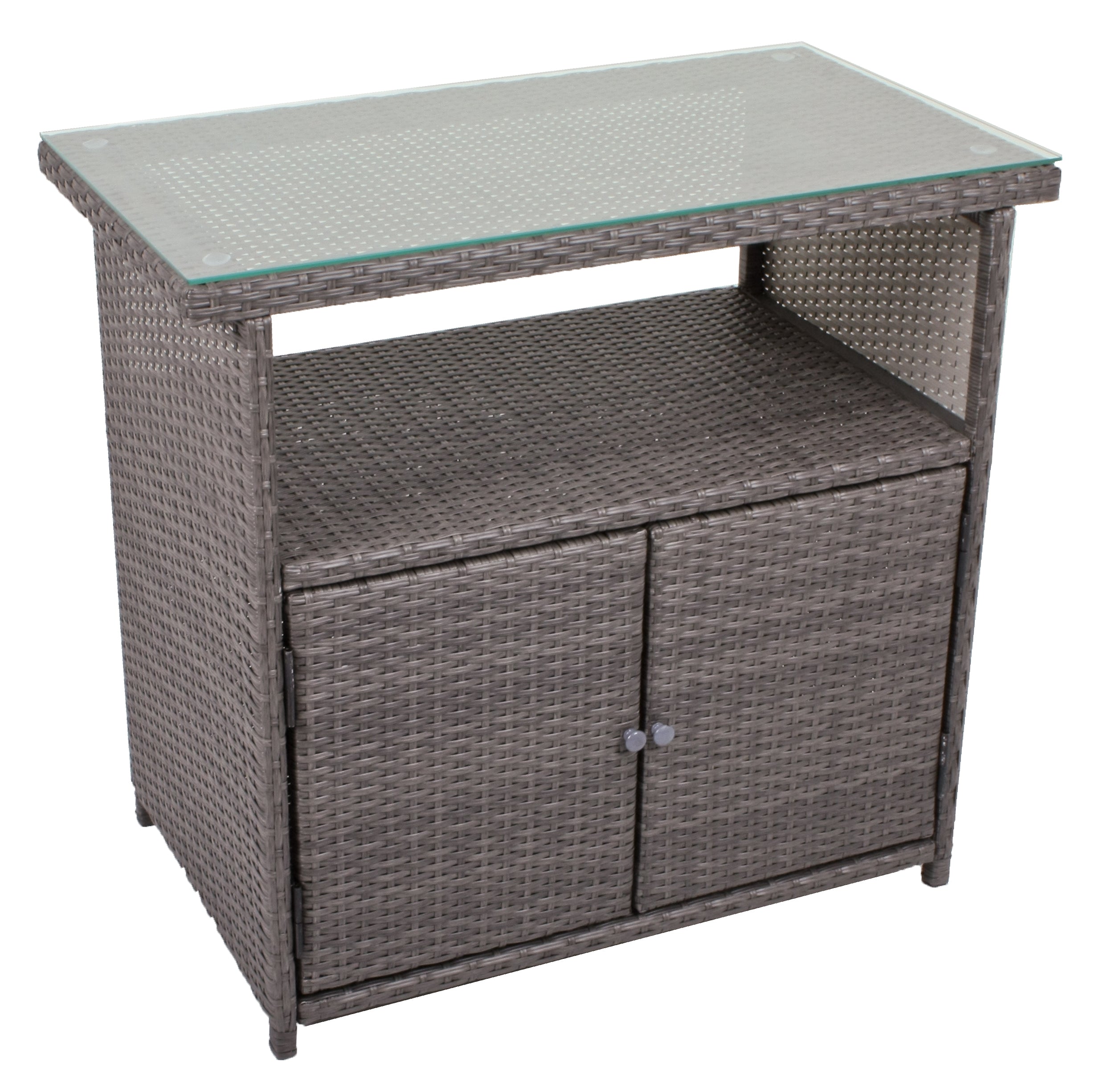 Sideboard Gartenmöbel Outdoormöbel Terrassenmöbel robust pflegeleicht Ou Outdoor von Garden Pleasure