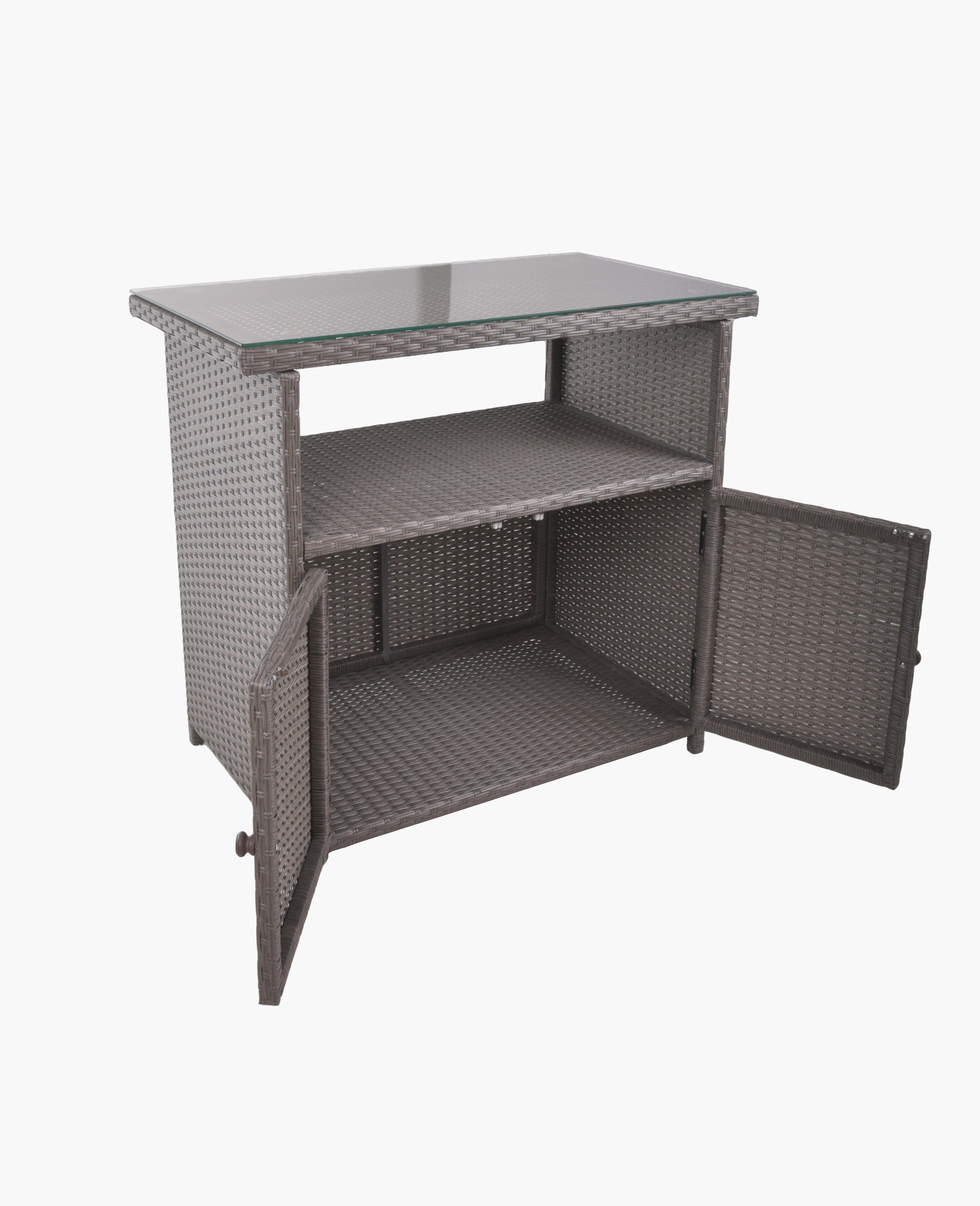 Sideboard Gartenmöbel Outdoormöbel Terrassenmöbel robust pflegeleicht Ou Outdoor von Garden Pleasure