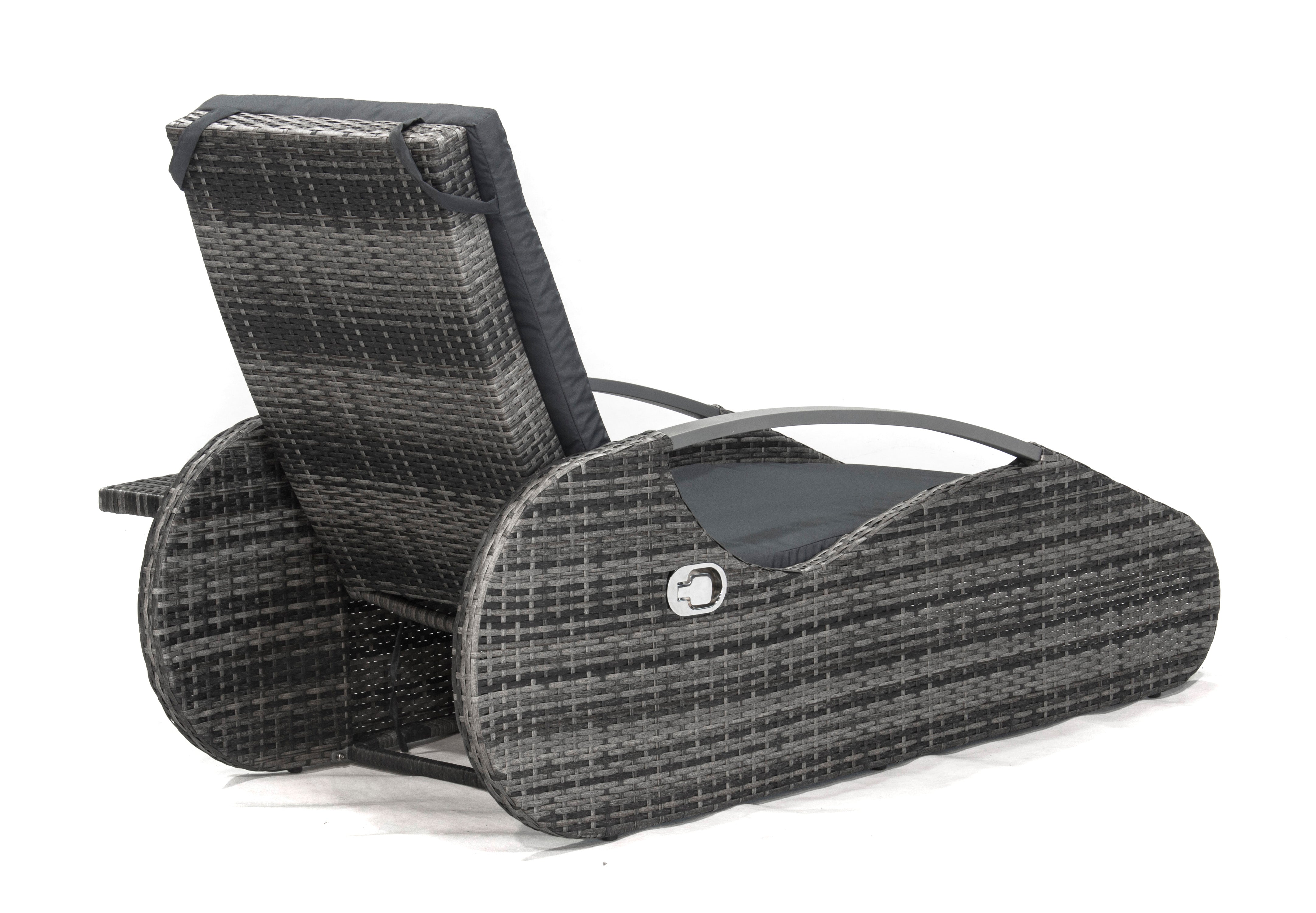 Loungeliege Gartenliege Sonnenliege Relaxliege robust pflegeleicht Outdo Outdoor von Garden Pleasure