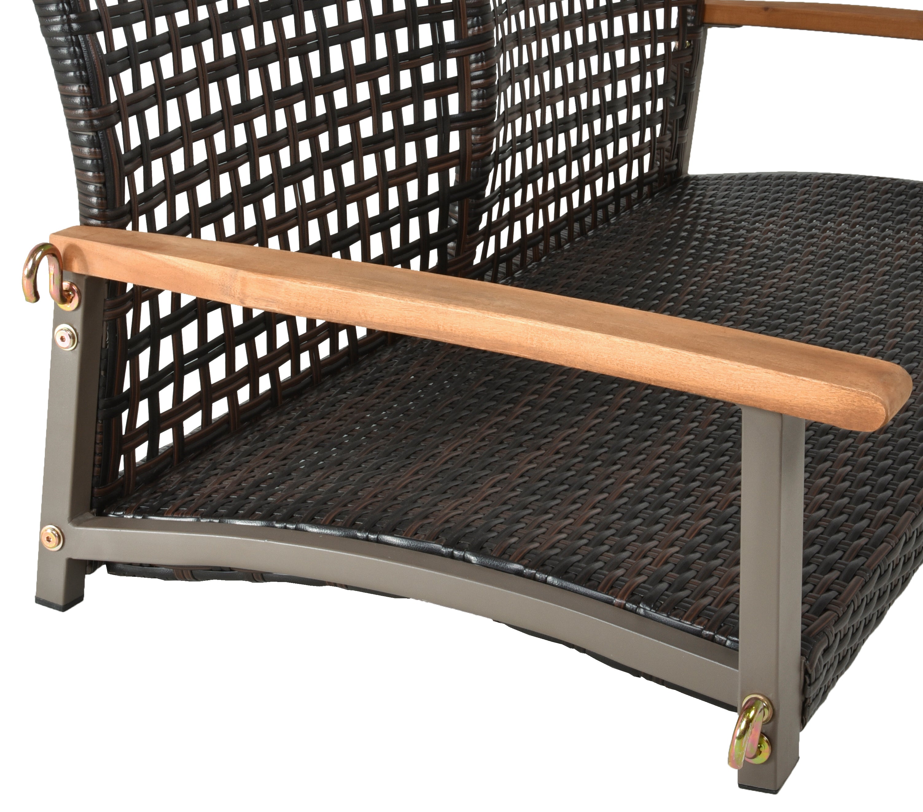 Hängeschaukel Hängebank CUNEO 2-Sitzer Hollywoodschaukel modern von Garden Pleasure