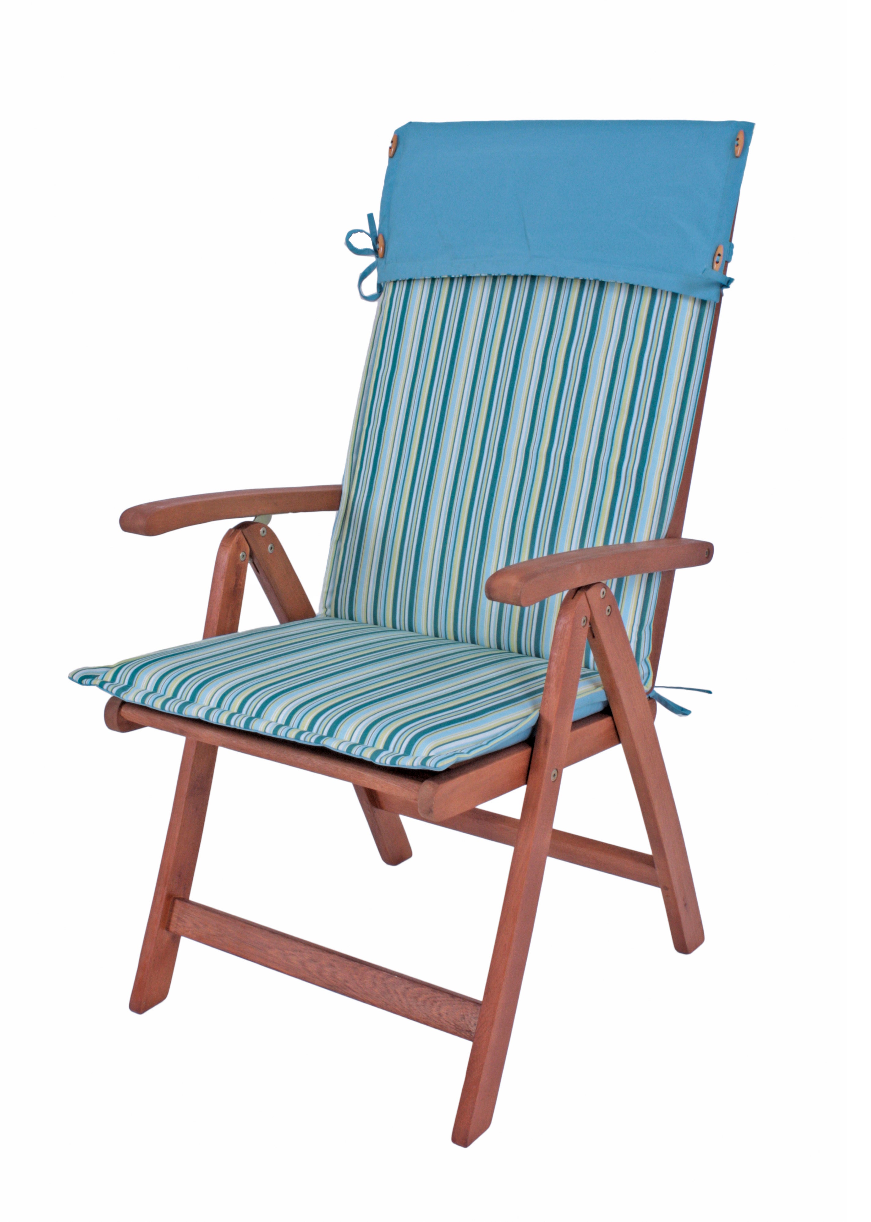 Gartenstuhl Outdoorstuhl STOCKHOLM Klappstuhl robust pflegeleicht Outdoo Outdoor von Garden Pleasure