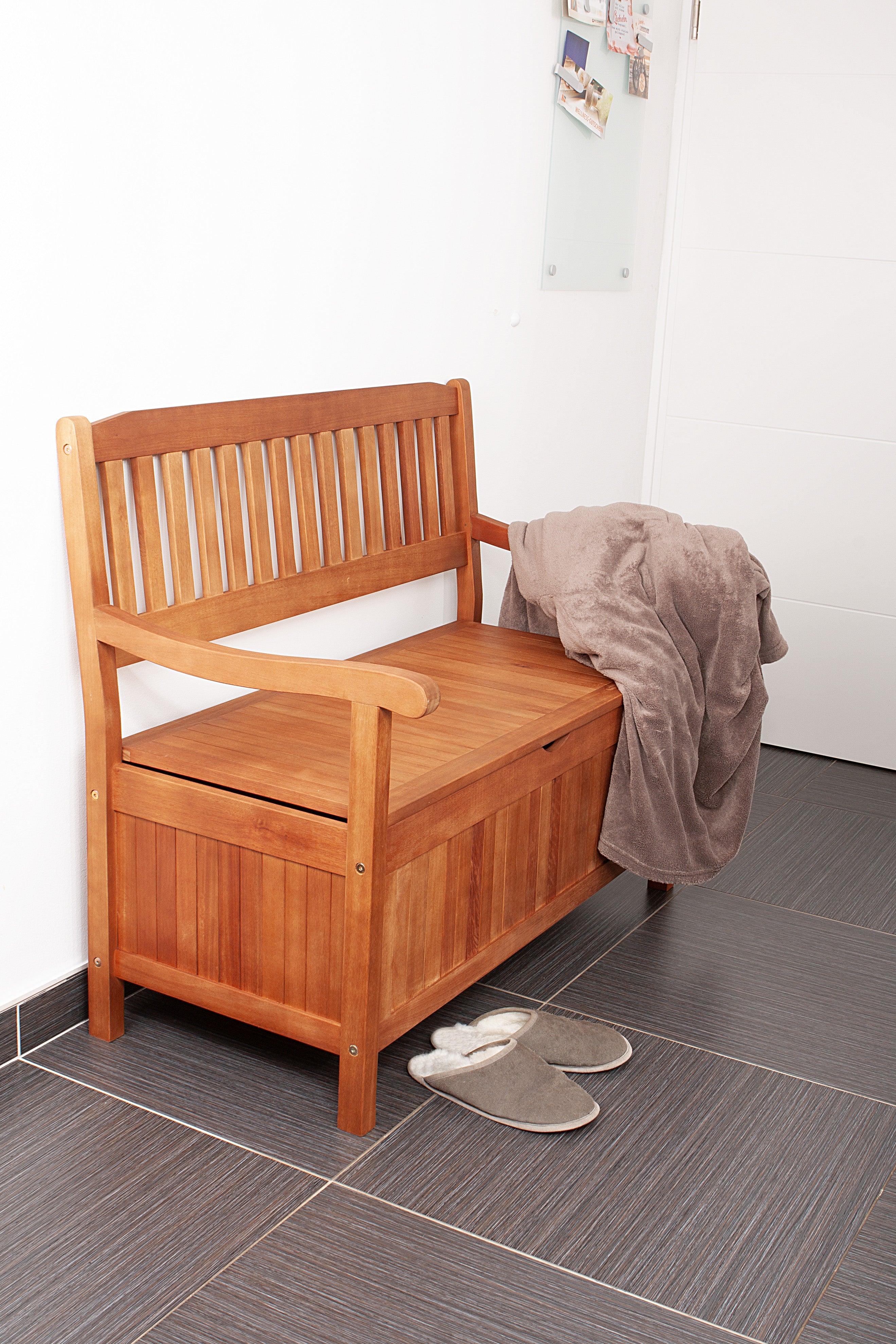 Gartenbank Sitzbank HOUSTON Holzbank robust pflegeleicht Outdoor von Garden Pleasure