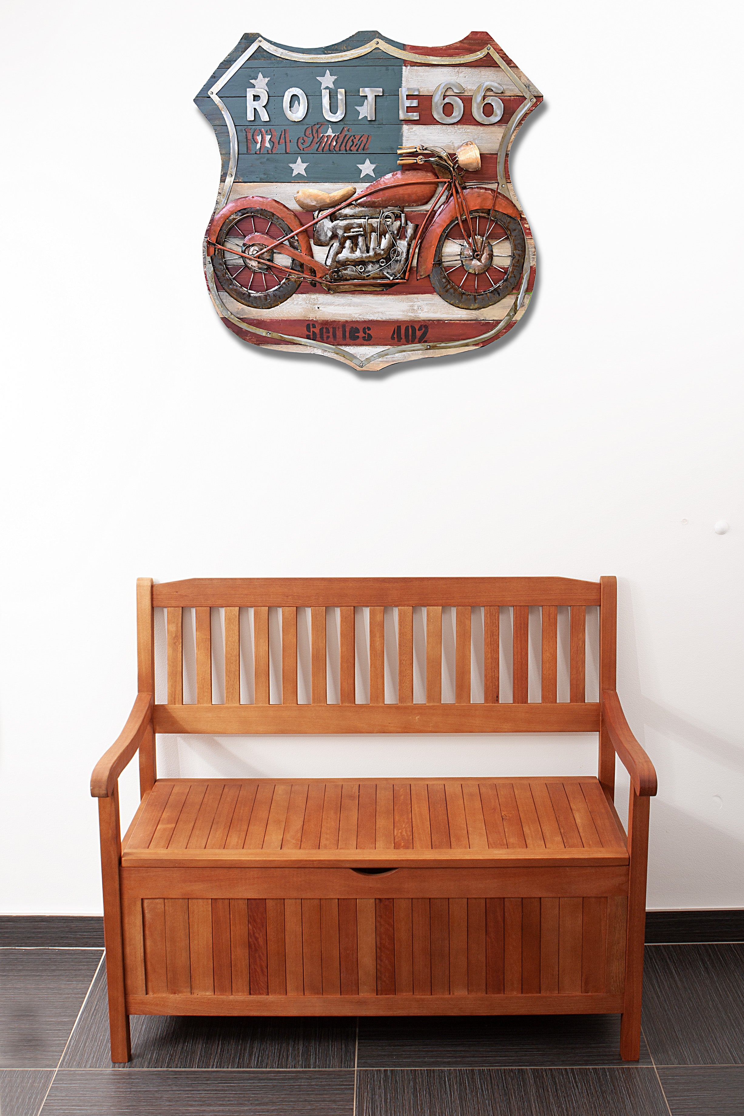 Gartenbank Sitzbank HOUSTON Holzbank robust pflegeleicht Outdoor von Garden Pleasure