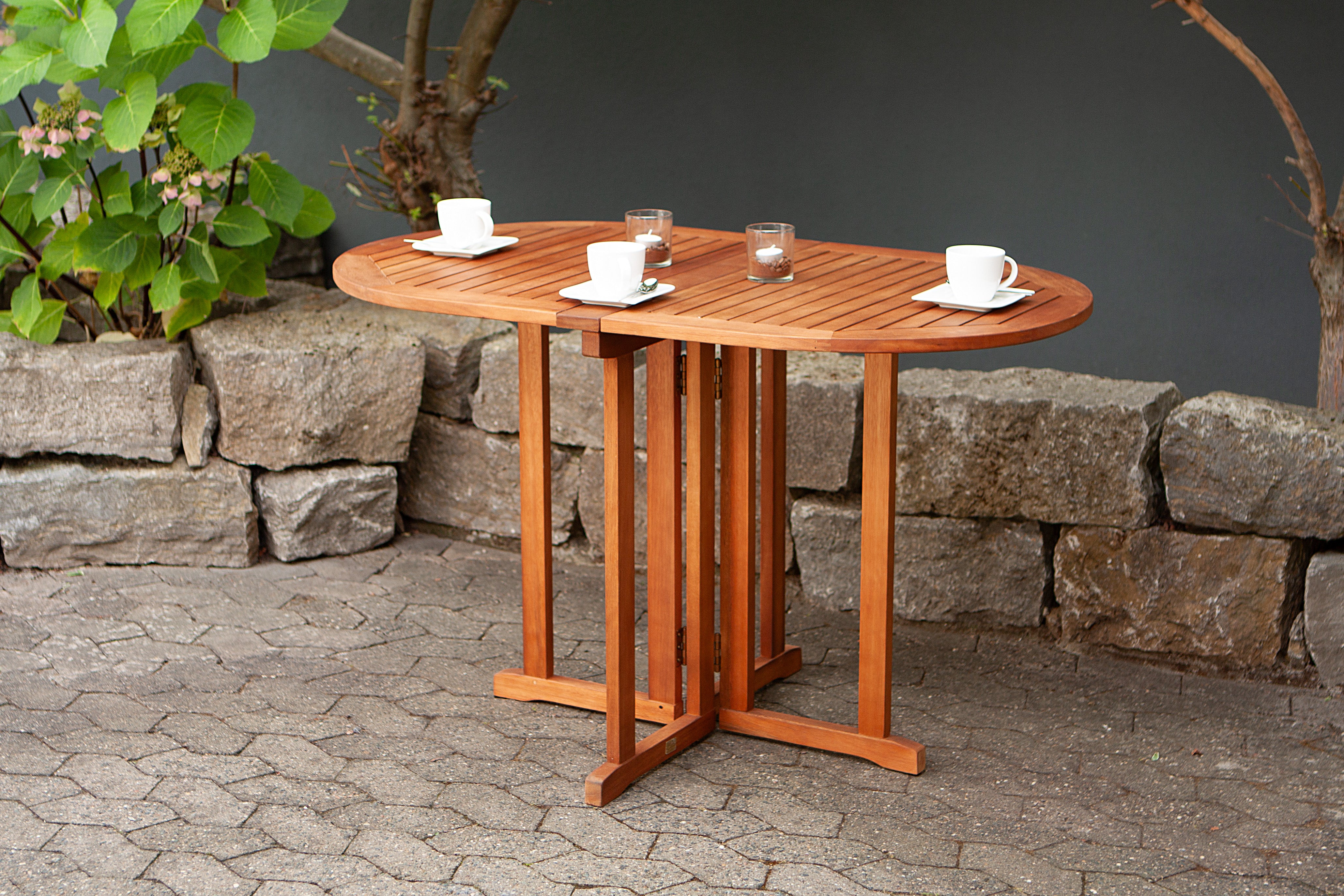 Balkontisch Gartentisch BALTIMORE Outdoortisch Esstisch robust pflegelei Outdoor von Garden Pleasure