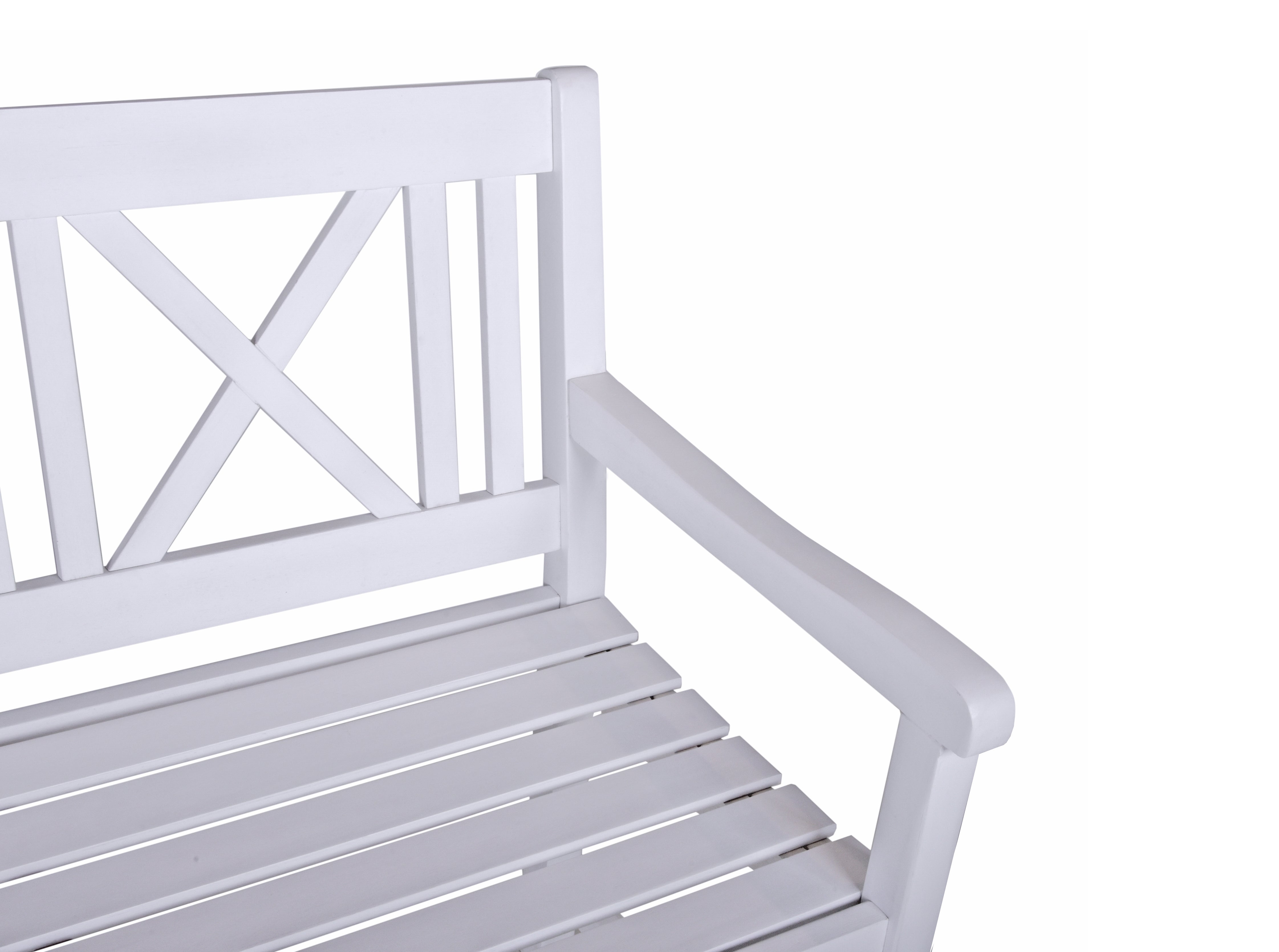 Gartenbank Sitzbank MALMÖ Holzbank robust pflegeleicht Outdoor von Garden Pleasure