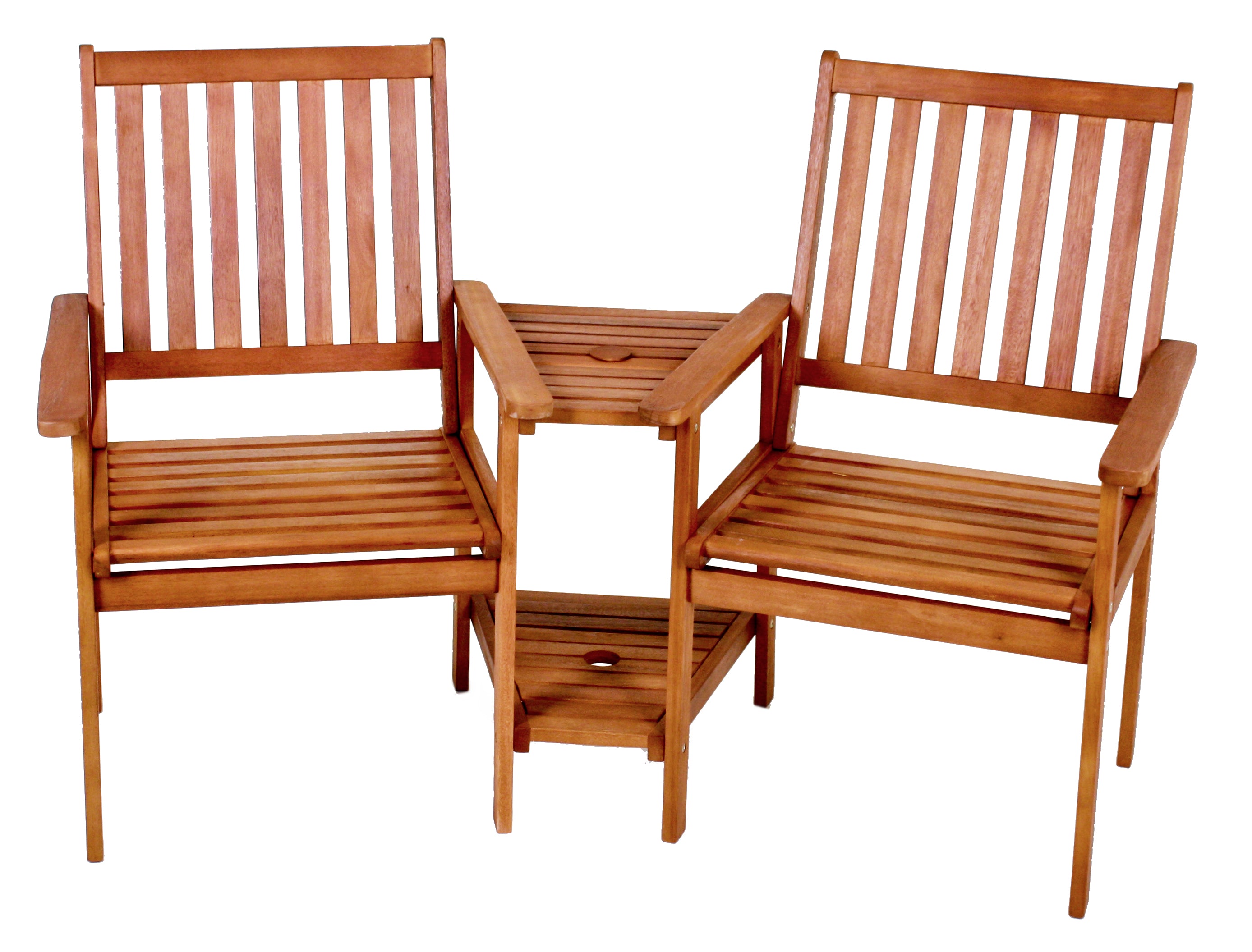 Doppelsessel Gartenmöbel EDISON Outdoormöbel Terrassenmöbel robust pfleg Outdoor von Garden Pleasure