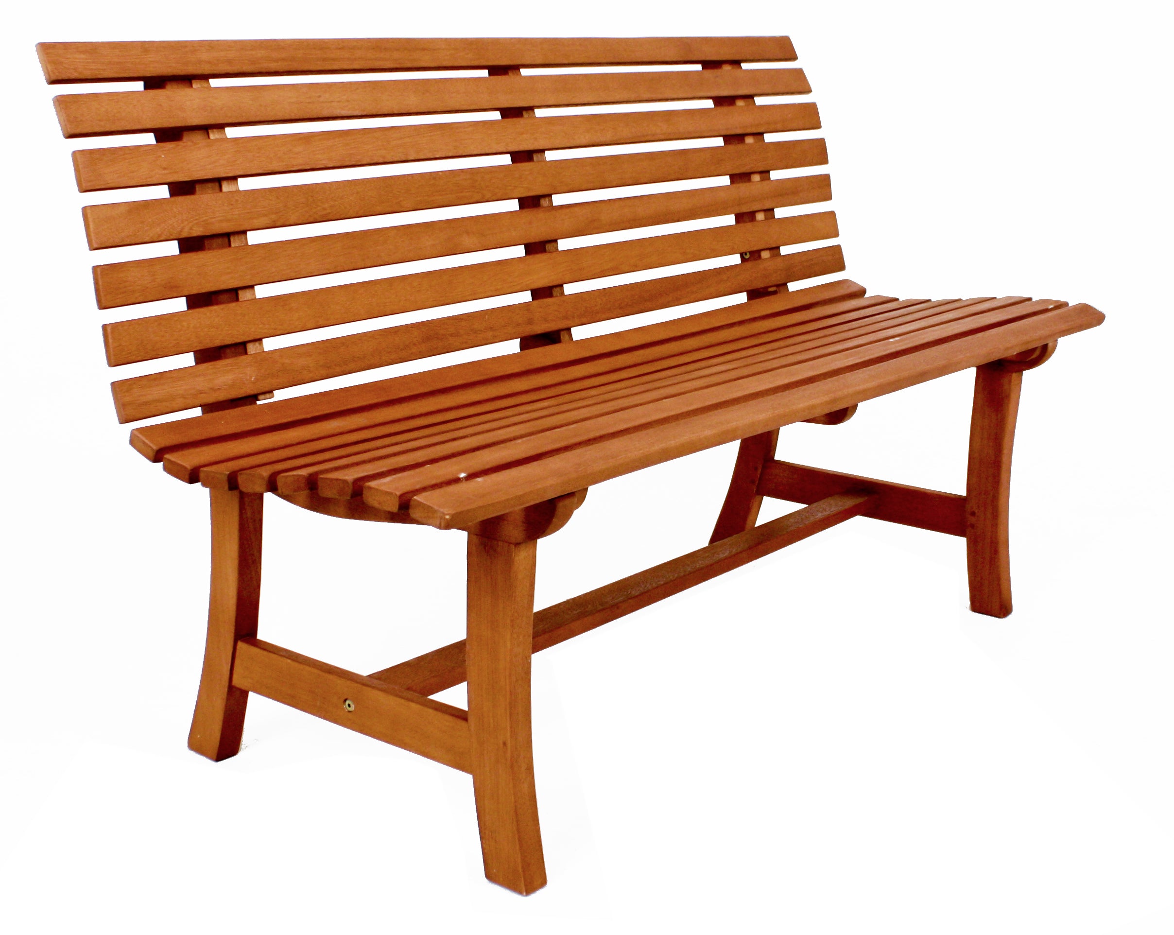 Parkbank Gartenbank MORENO Sitzbank Holzbank robust pflegeleicht Outdoor von Garden Pleasure