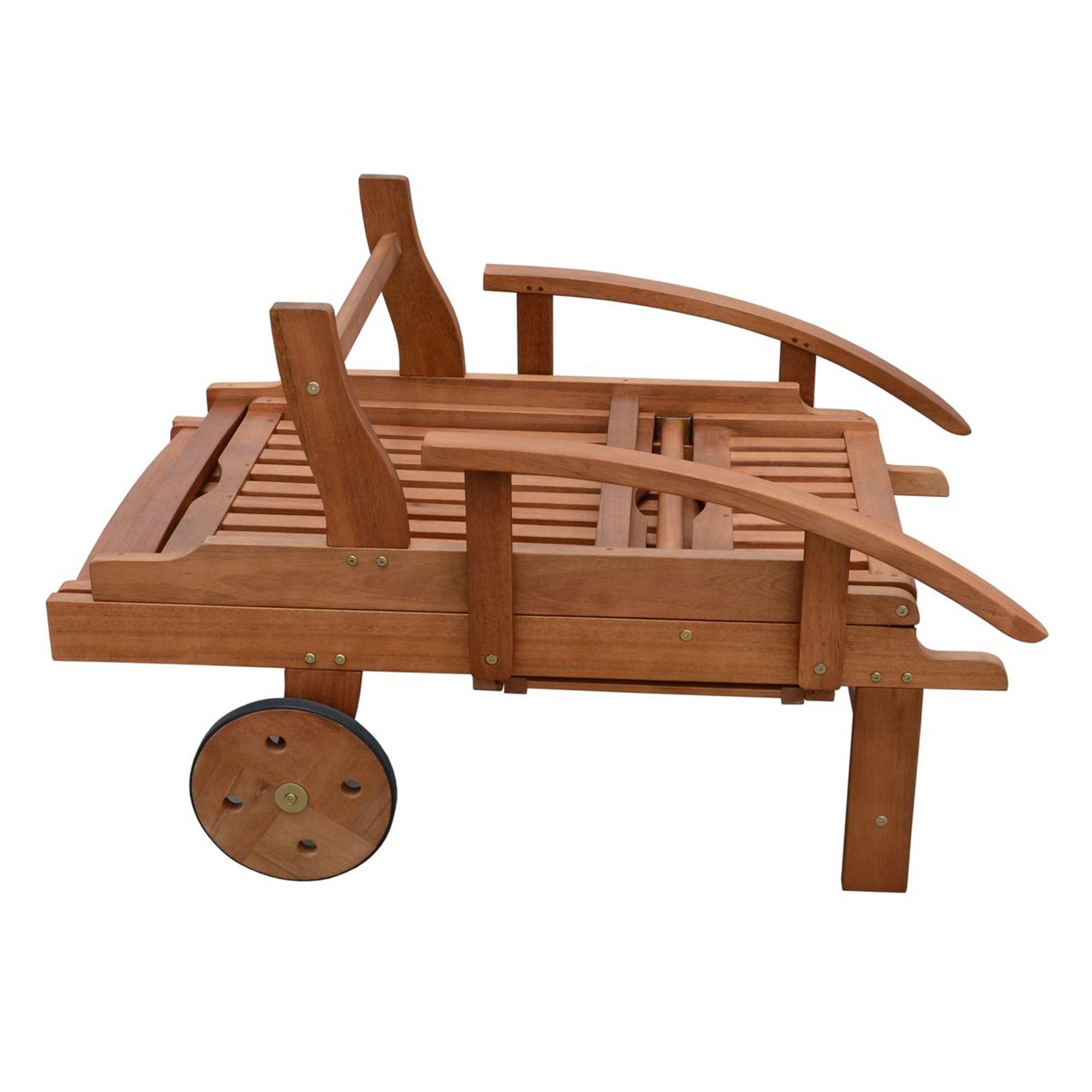 Sonnenliege Gartenliege BEVERLY HILLS Relaxliege robust pflegeleicht Out Outdoor von Garden Pleasure