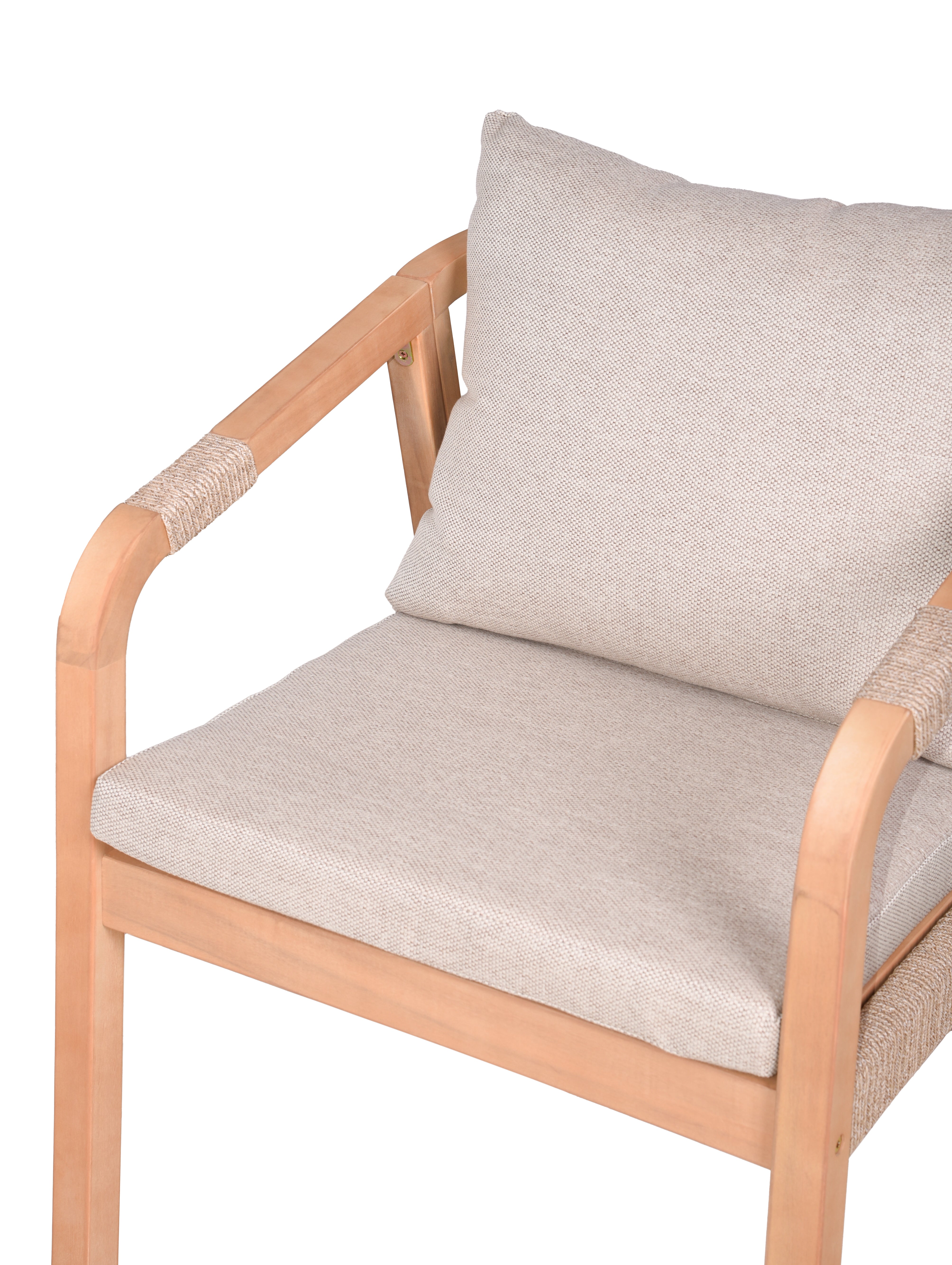 Stuhl Gartenstuhl BOGOTA Armlehnstuhl Akazienholz 2er-Set von Garden Pleasure