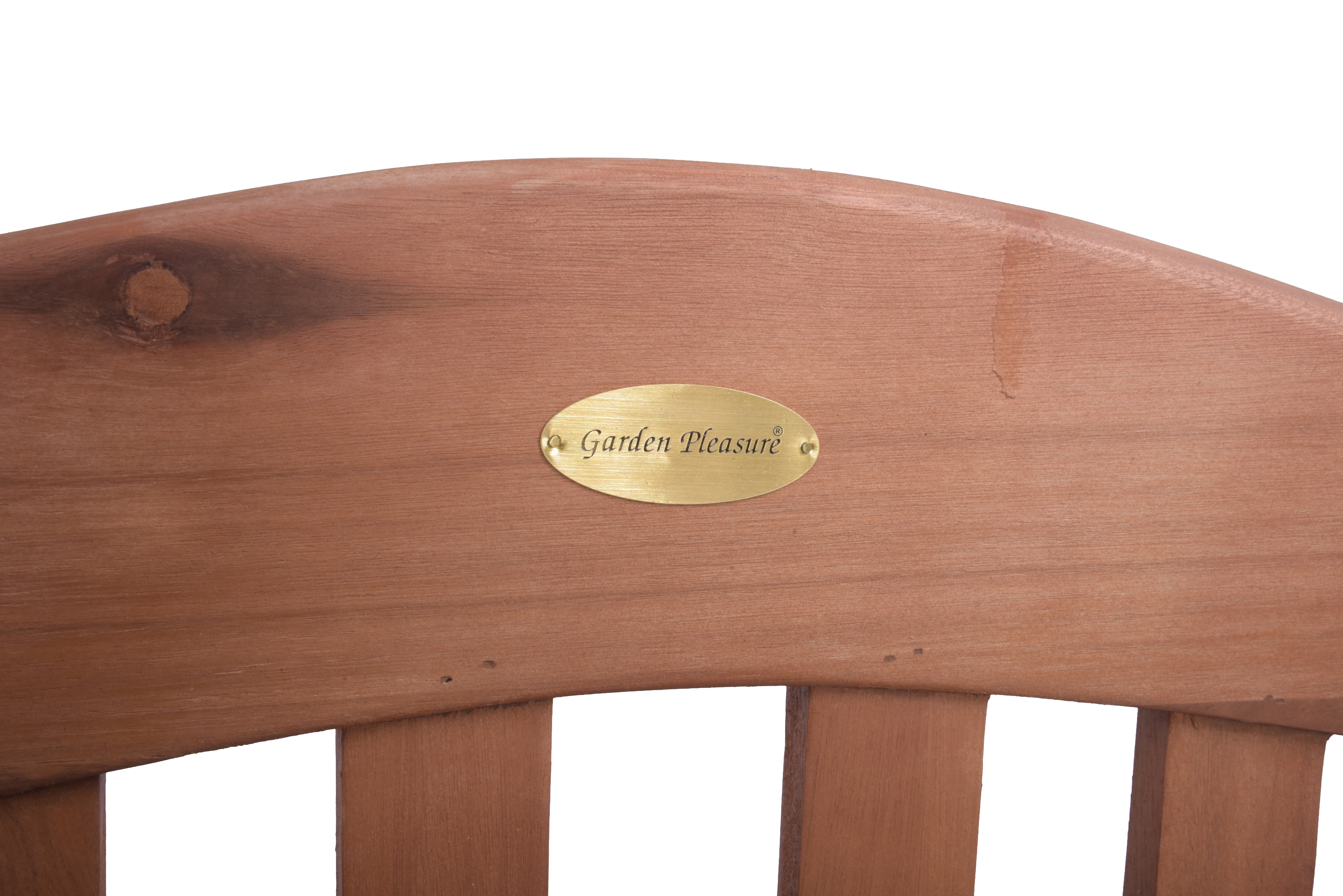 Bank Sitzbank KINGSTON Gartenbank Eukalyptusholz 3-Sitzer von Garden Pleasure