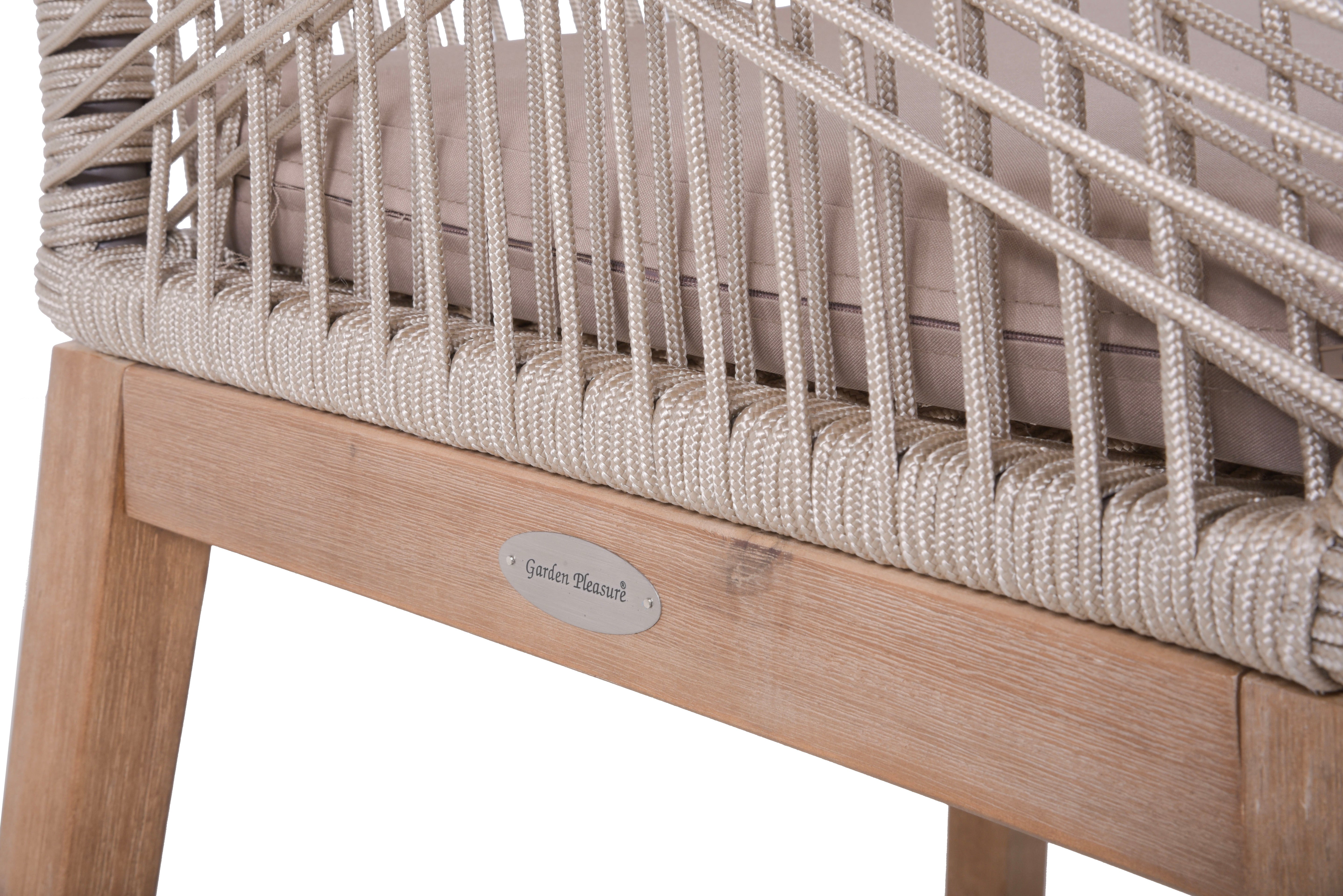 Gartenstuhl Outdoorstuhl POMONA Klappstuhl robust pflegeleicht Outdoor von Garden Pleasure