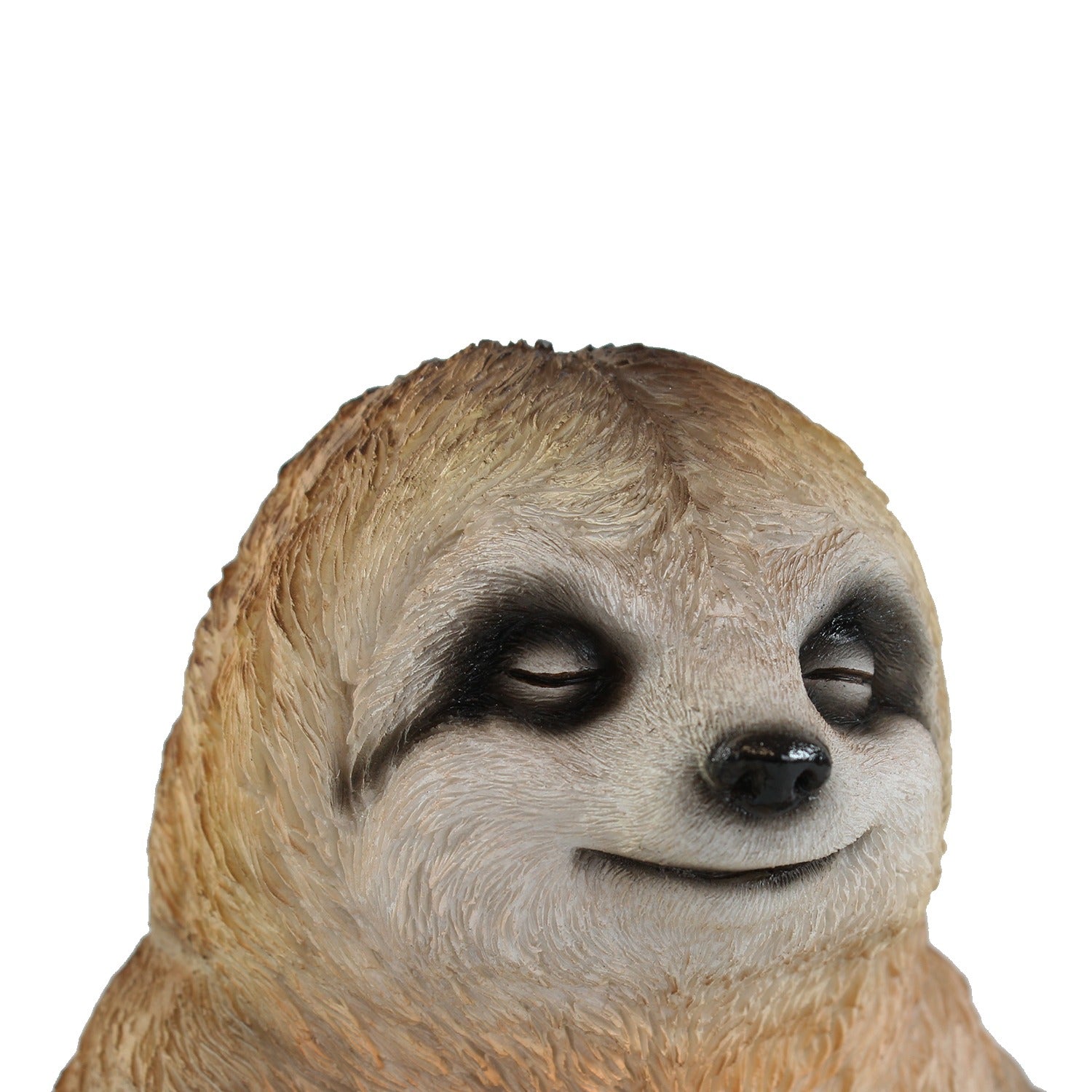 Faultier Figur aus Polyresin | Yoga-Faultier | Lustige und entspannte Dekofigur | 21 cm hoch | Perfekt für Wohnzimmer oder Homeoffice