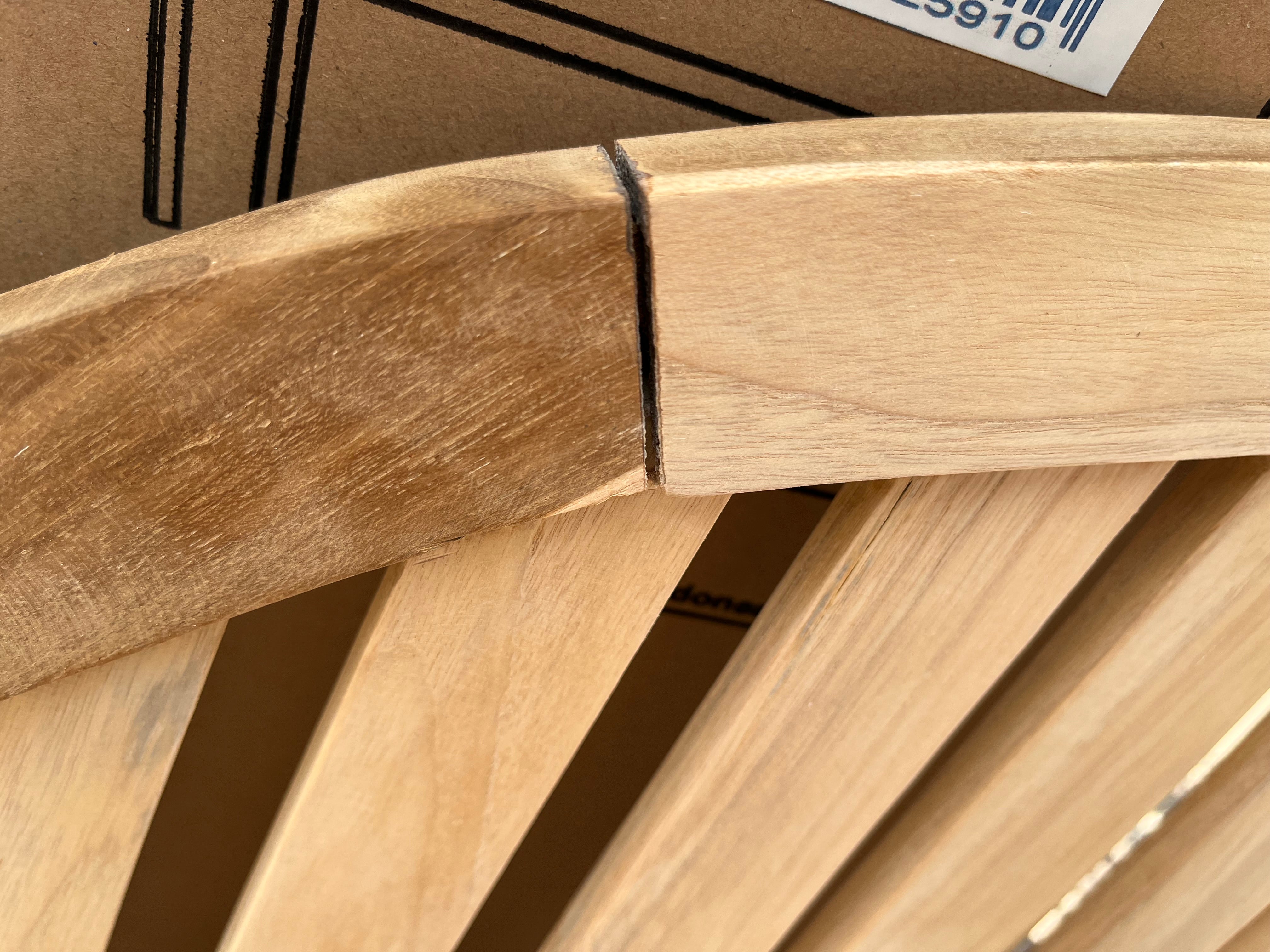 Gartenbank Sitzbank AMBON Holzbank robust pflegeleicht Outdoor von Garden Pleasure