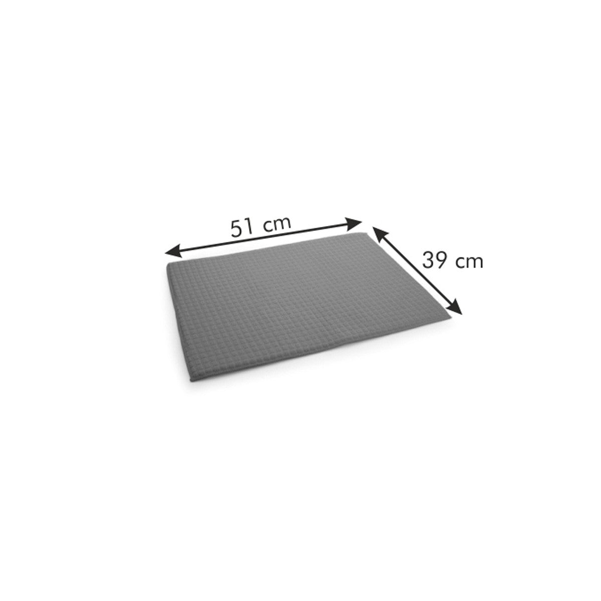 Abtropfmatte PRESTO 51 x 39 cm von Tescoma – Spülmatte für Geschirr