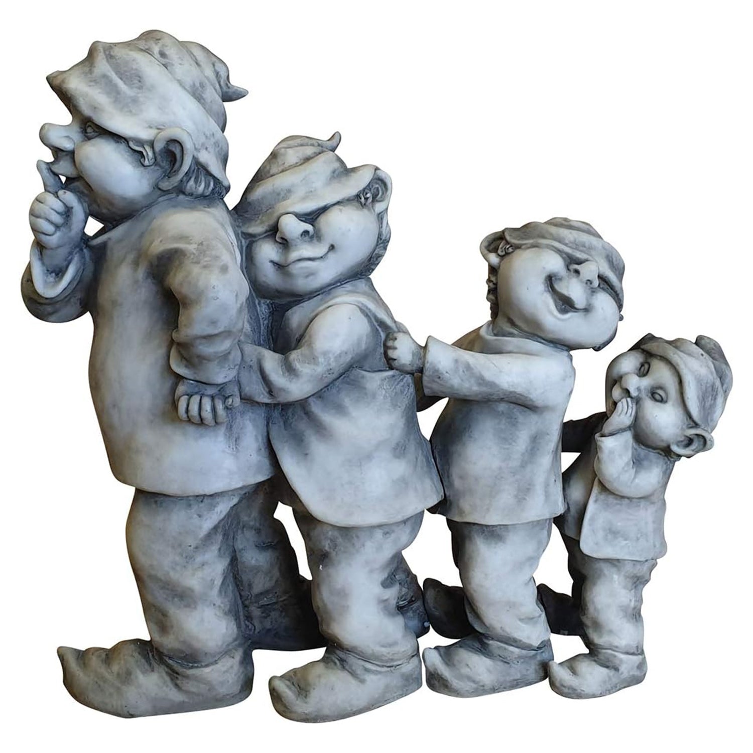 Wichtel Wichtelfigur Wichtelparade Gnomefigur Gartenfigur Polonaise Dekofigur