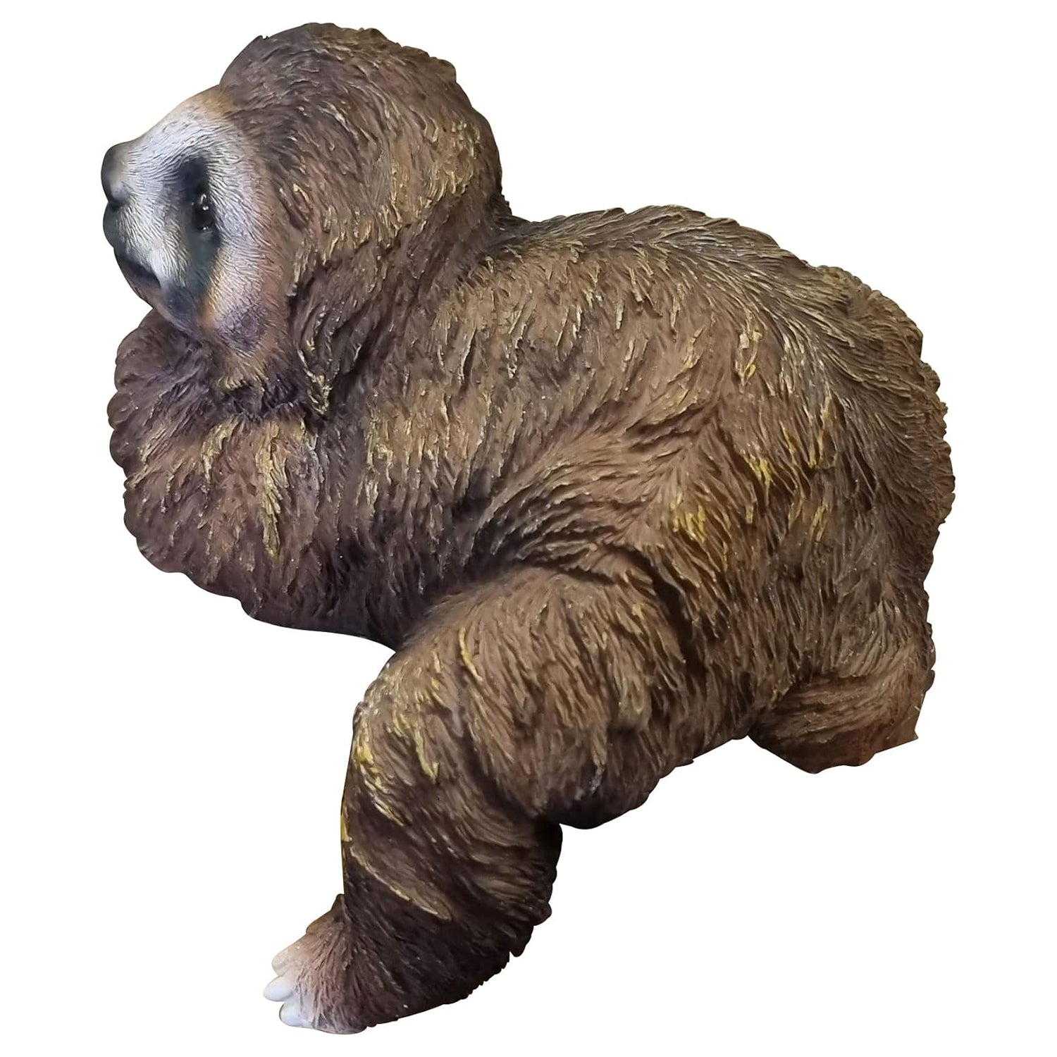 Faultier Faultierfigur Tierfigur Hugo liegend Kantenhocker