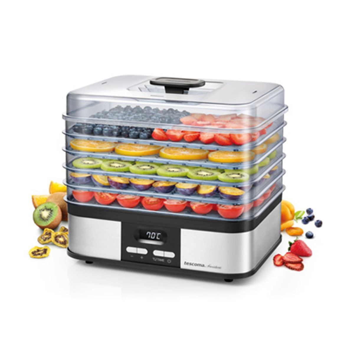 Tescoma 909080 President Dörrautomat Dörrgerät Obsttrockner Dörrobstautomat