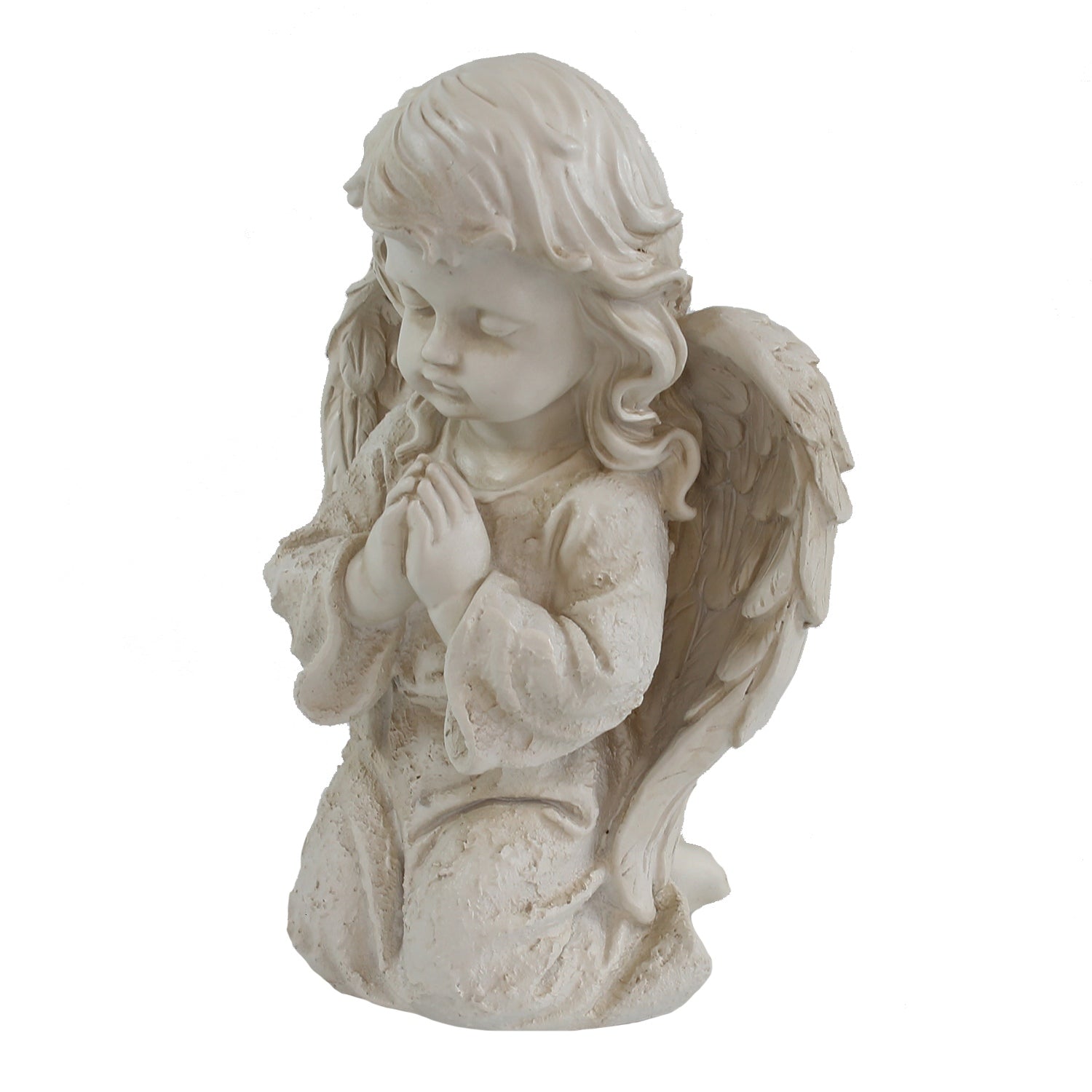 Engel Figur Engelmädchen betend 23 cm Grabengel wetterfest Dekofigur Engel
