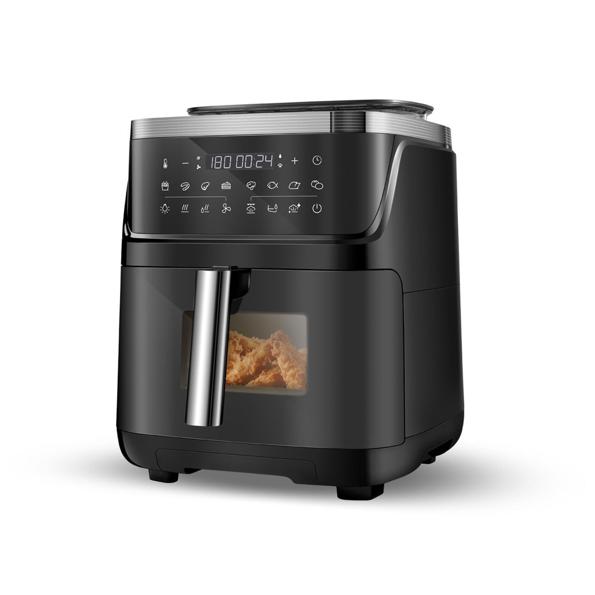 Tescoma PRESIDENT Heißluftfritteuse mit Dampf 7 l, 1700 W, 12 Programme