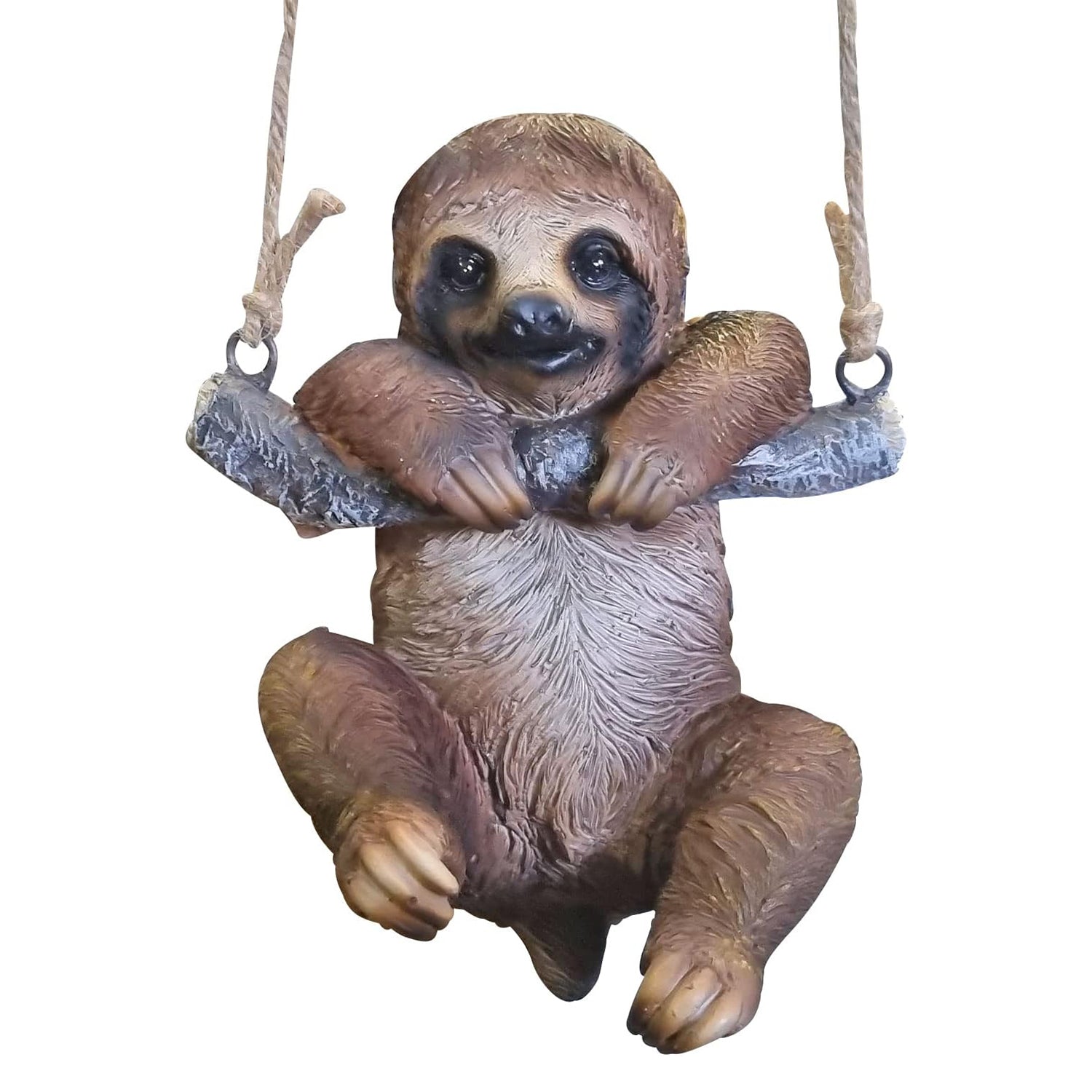 Faultier zum aufhängen Dekofigur Elmar hängend Tierfigur Gartenfigur