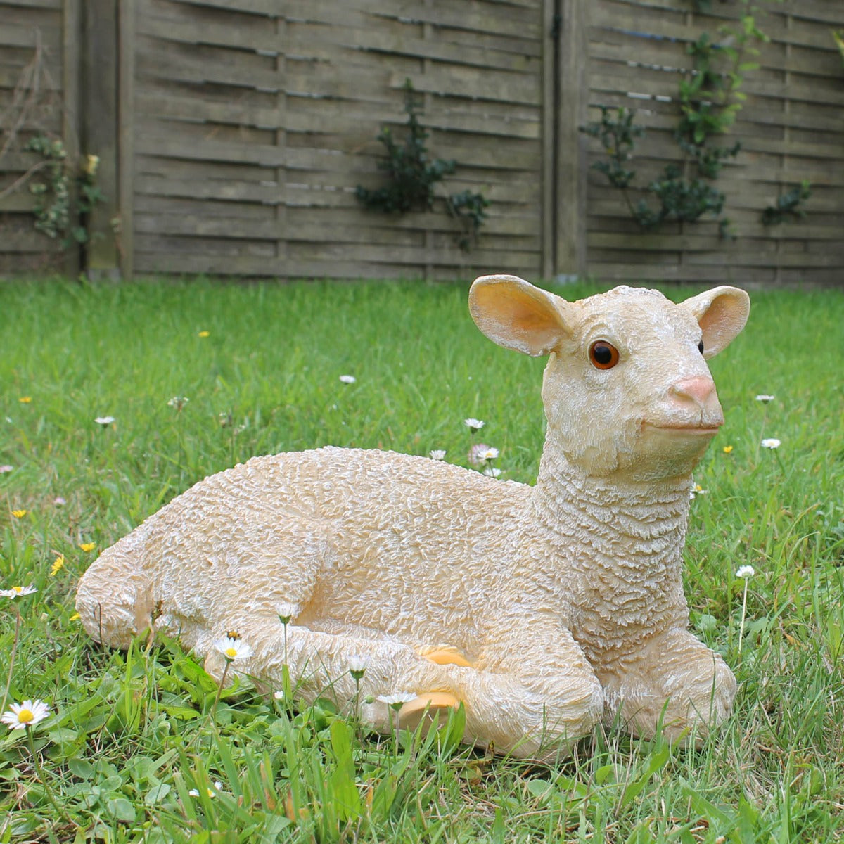 Dekofigur Lamm Lotta liegend Tierfigur