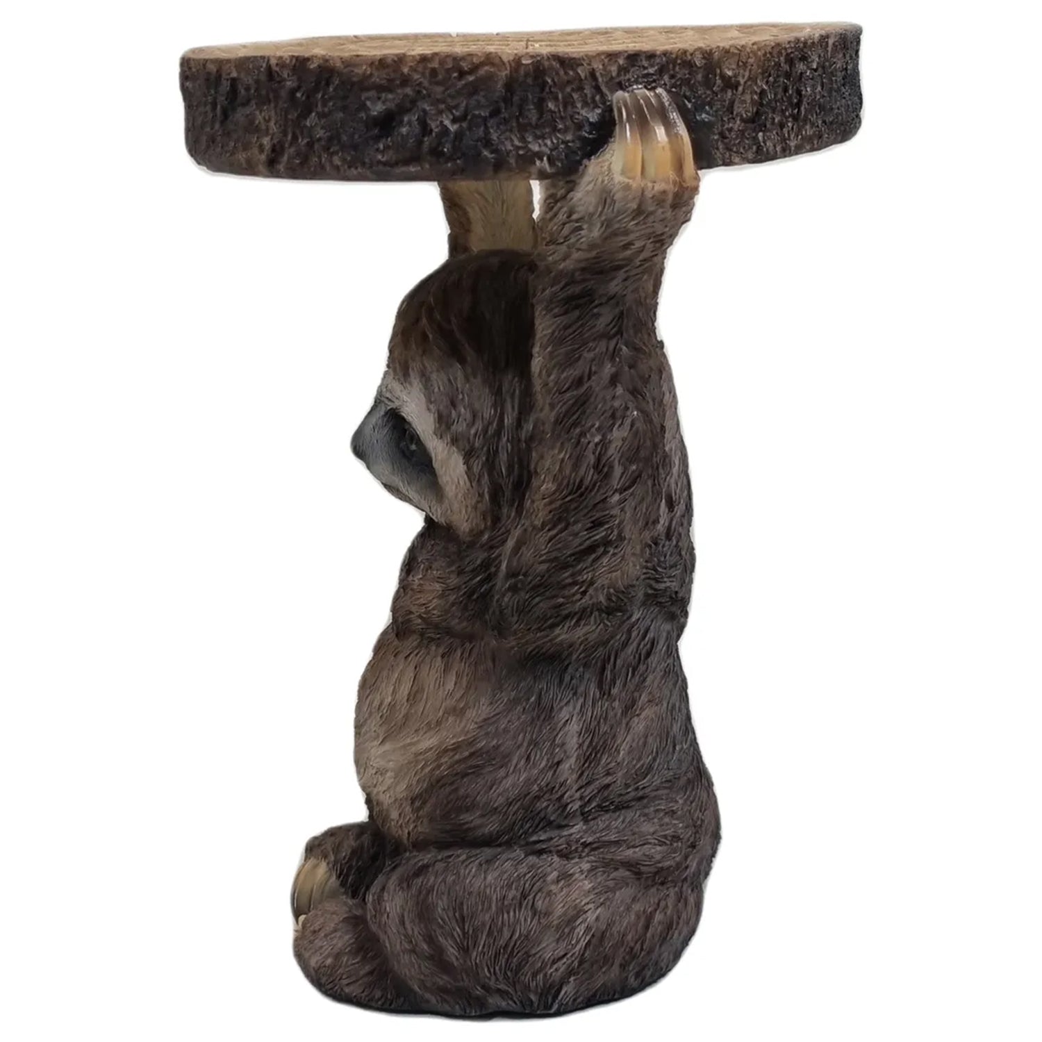 Beistelltisch Outdoor und Indoor | Faultier Tisch Faultier Deko Beistelltisch für Pflanzen | Faultier Figuren