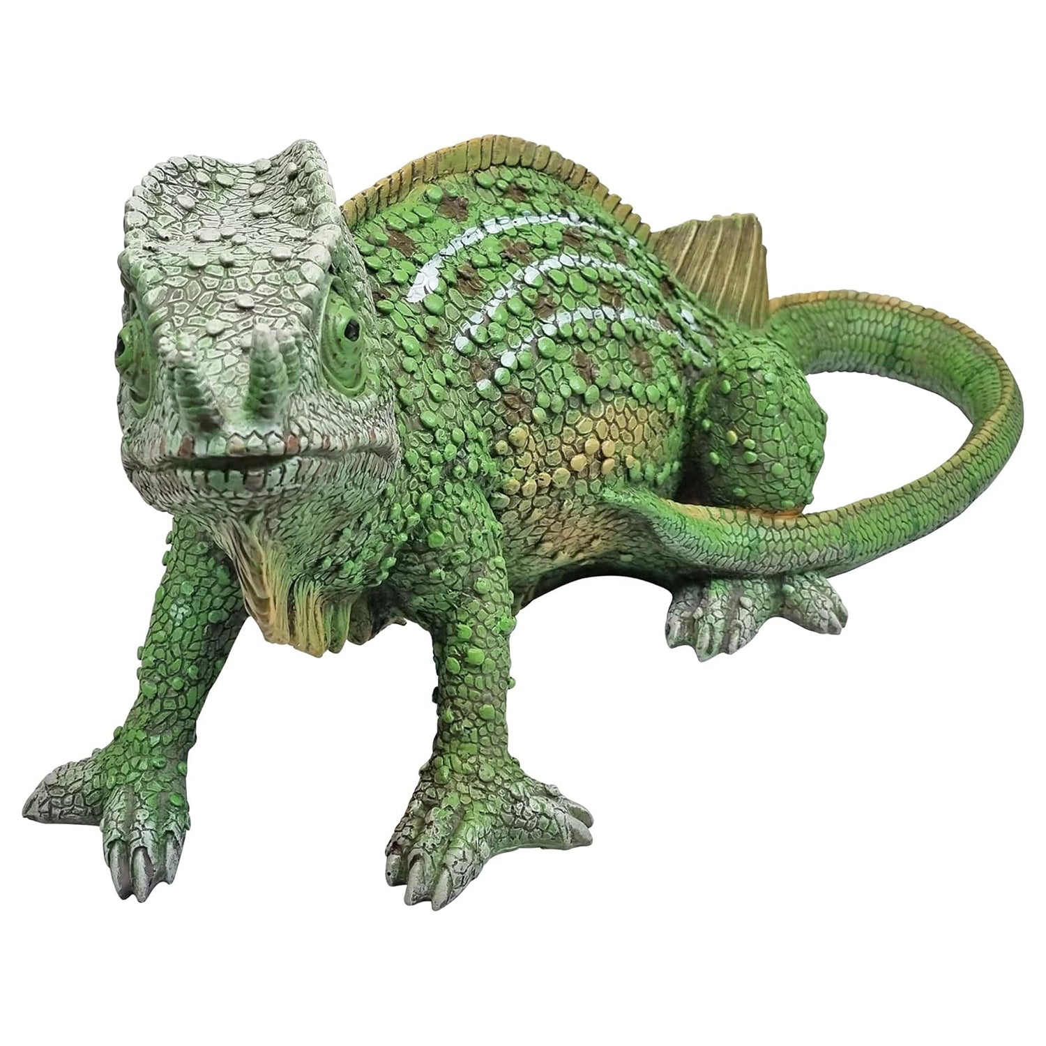 Chamäleon Reptil Echse Ralle 56cm Teichdekoration Tierfigur Gartenfigur Dekofigur