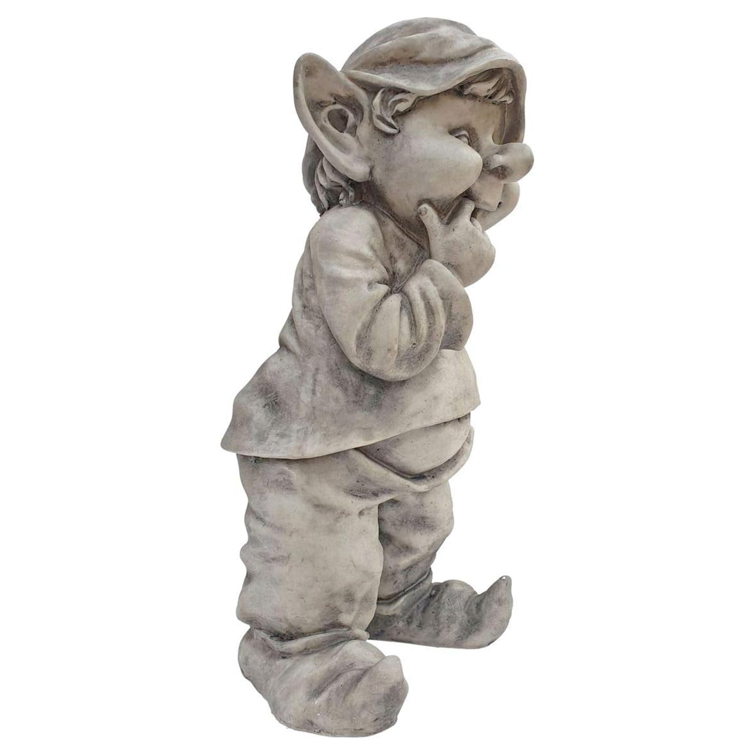 Wichtel Gnom Fabelwesen Troll 38cm Zwerg Kobold Gartenfigur Dekofigur