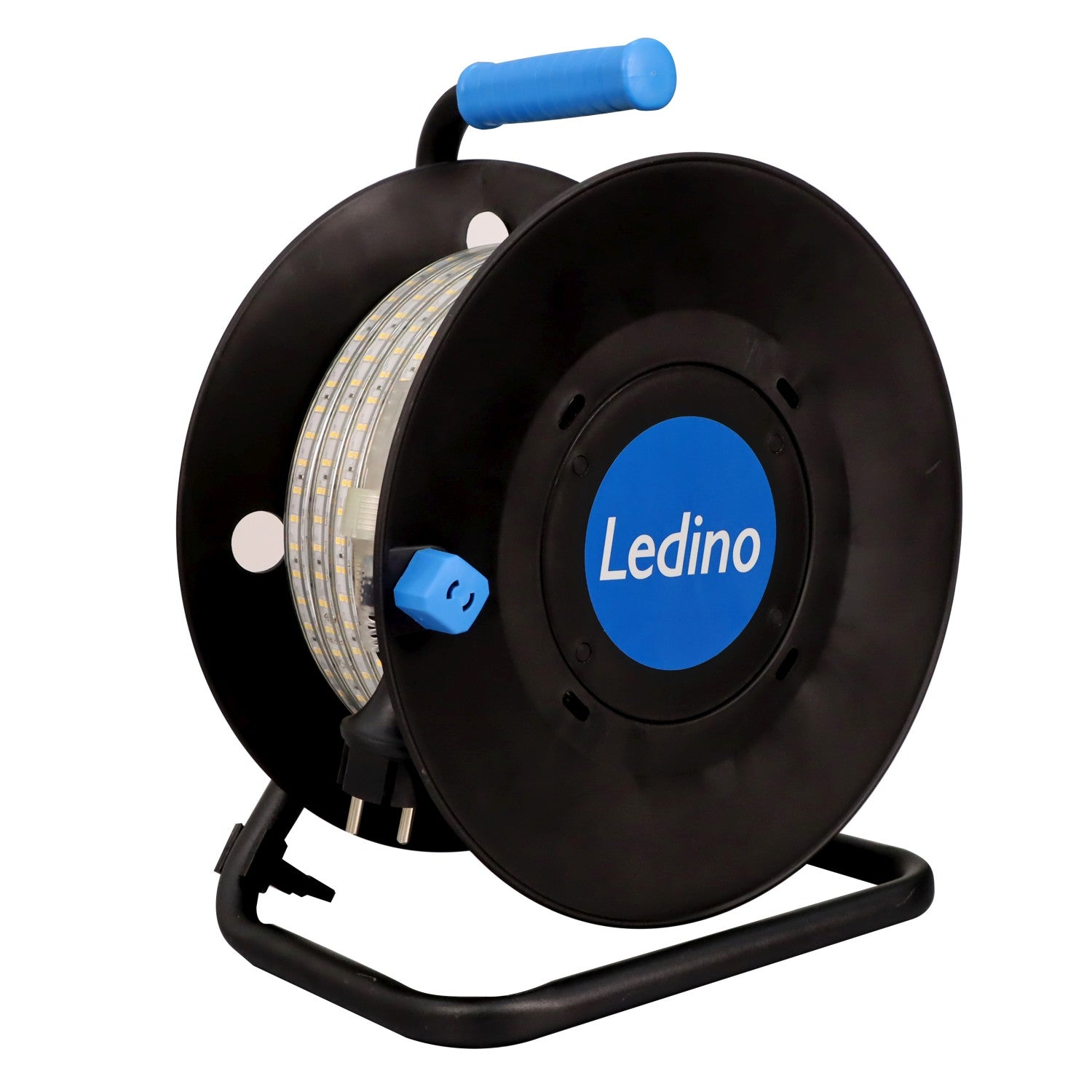 Ledino LED-Strip Wickede 25 m Trommel warmweiß – Lichtschlauch 300W 32500lm 2700K IP65, kaskadierbar