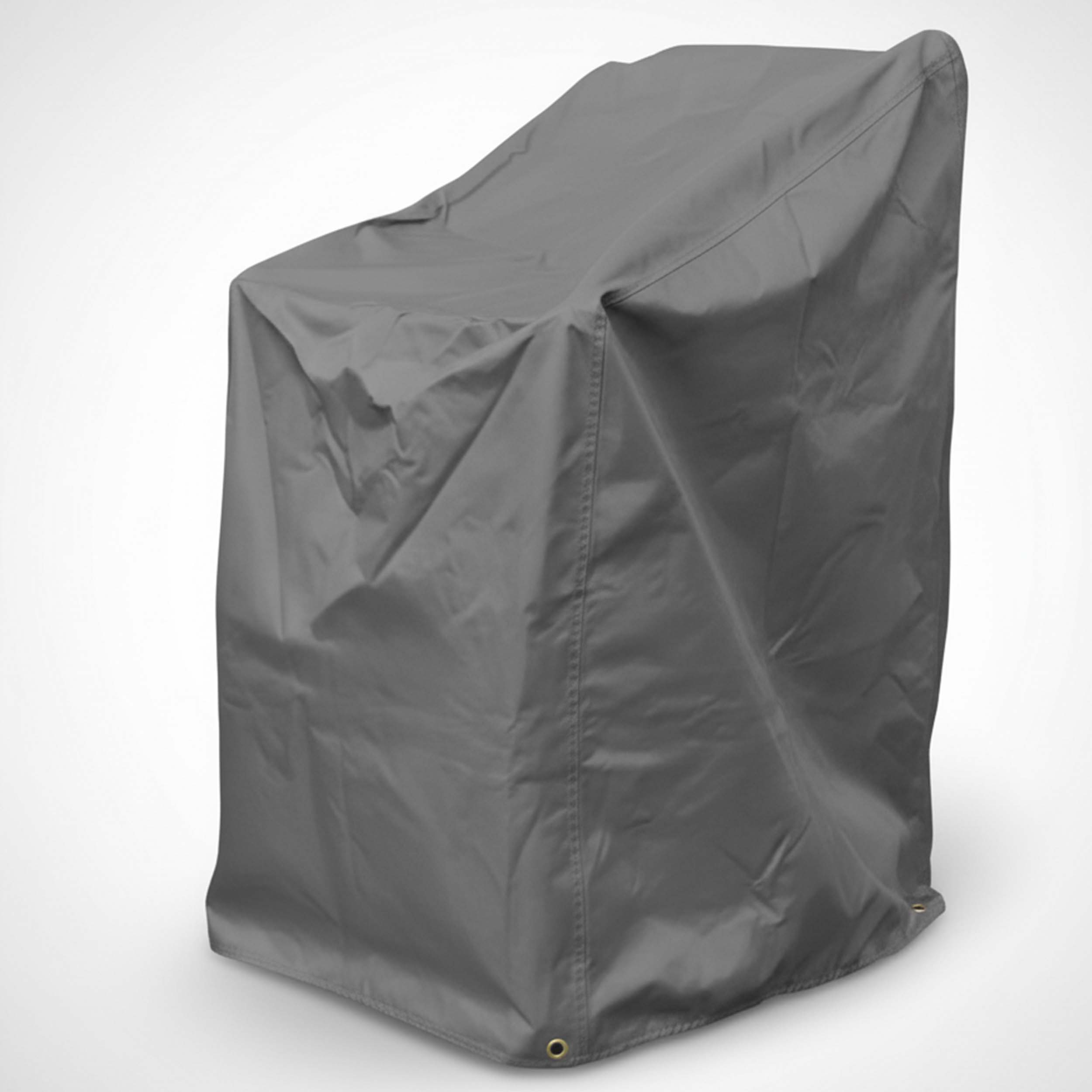 Schutzhülle Stapelstühle 65 × 65 × 120/80 cm – Modell Baltrum NaturLine – robuste Abdeckung aus Oxford 420D