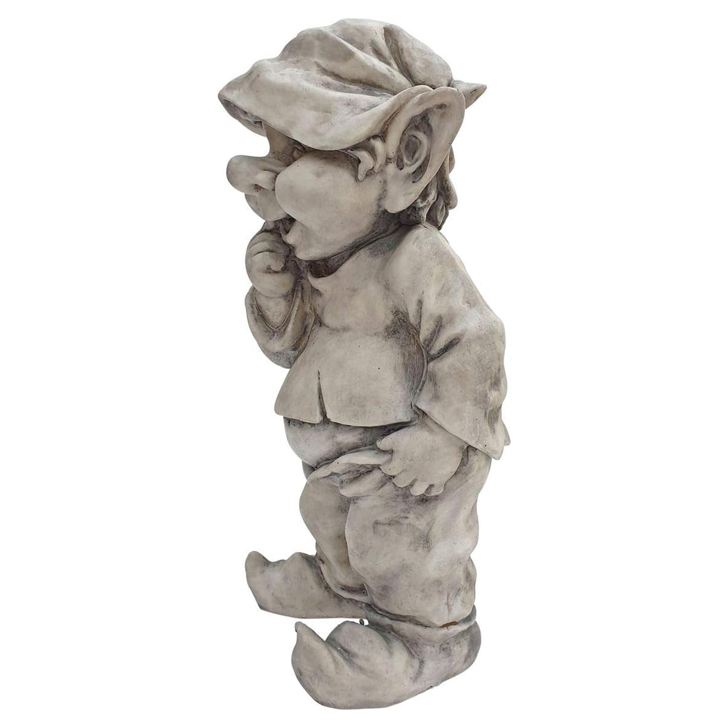 Wichtel Gnom Fabelwesen Troll 38cm Zwerg Kobold Gartenfigur Dekofigur