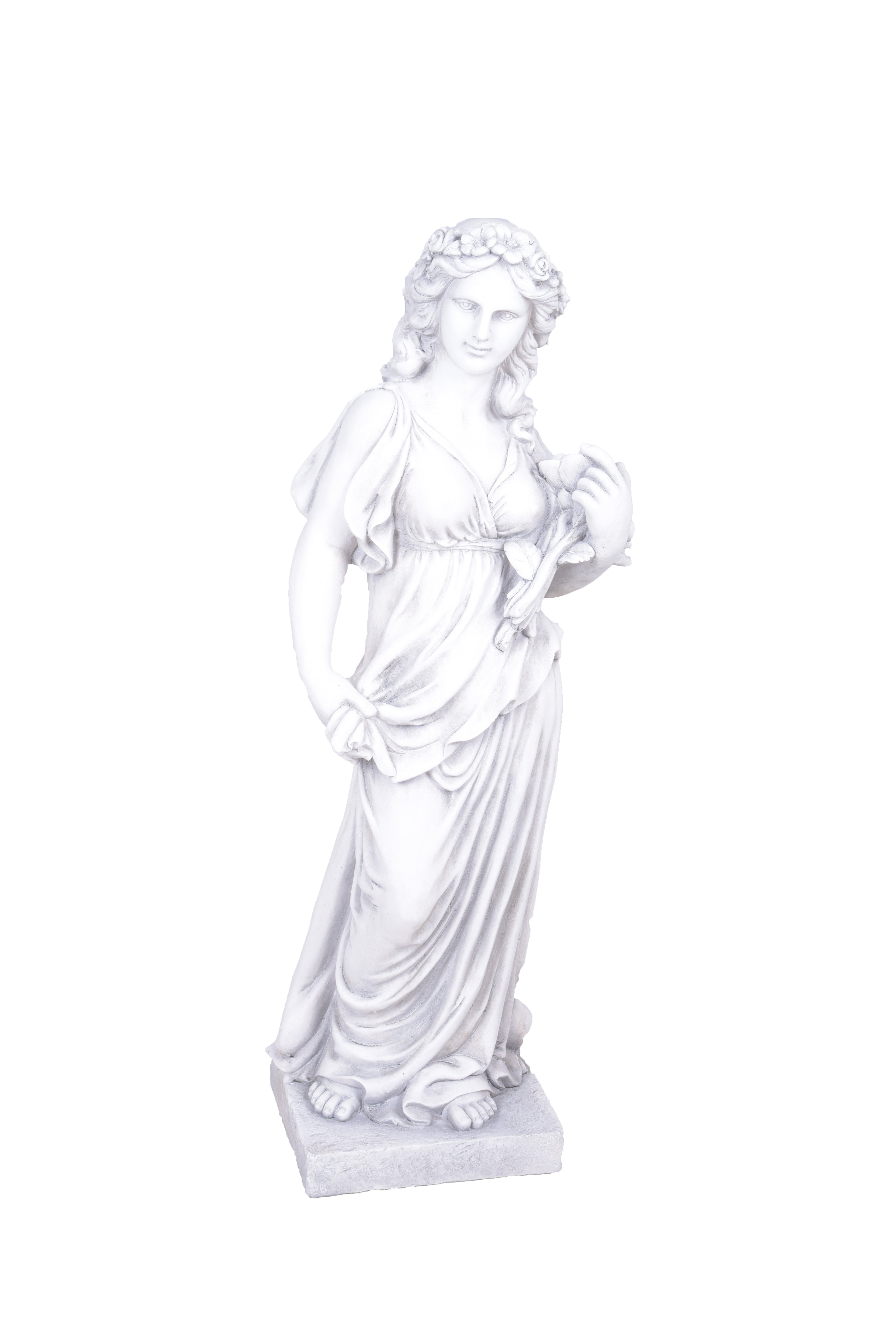 Gartenfigur anmutige Gartenskulptur HELENA Statue in Stein-Optik von Garden Pleasure
