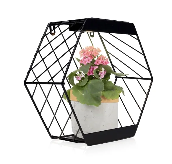 Solar-Pflanzregal 2er-Set beleuchtetes Blumenregal AMARA Pflanzentreppe von Garden Pleasure