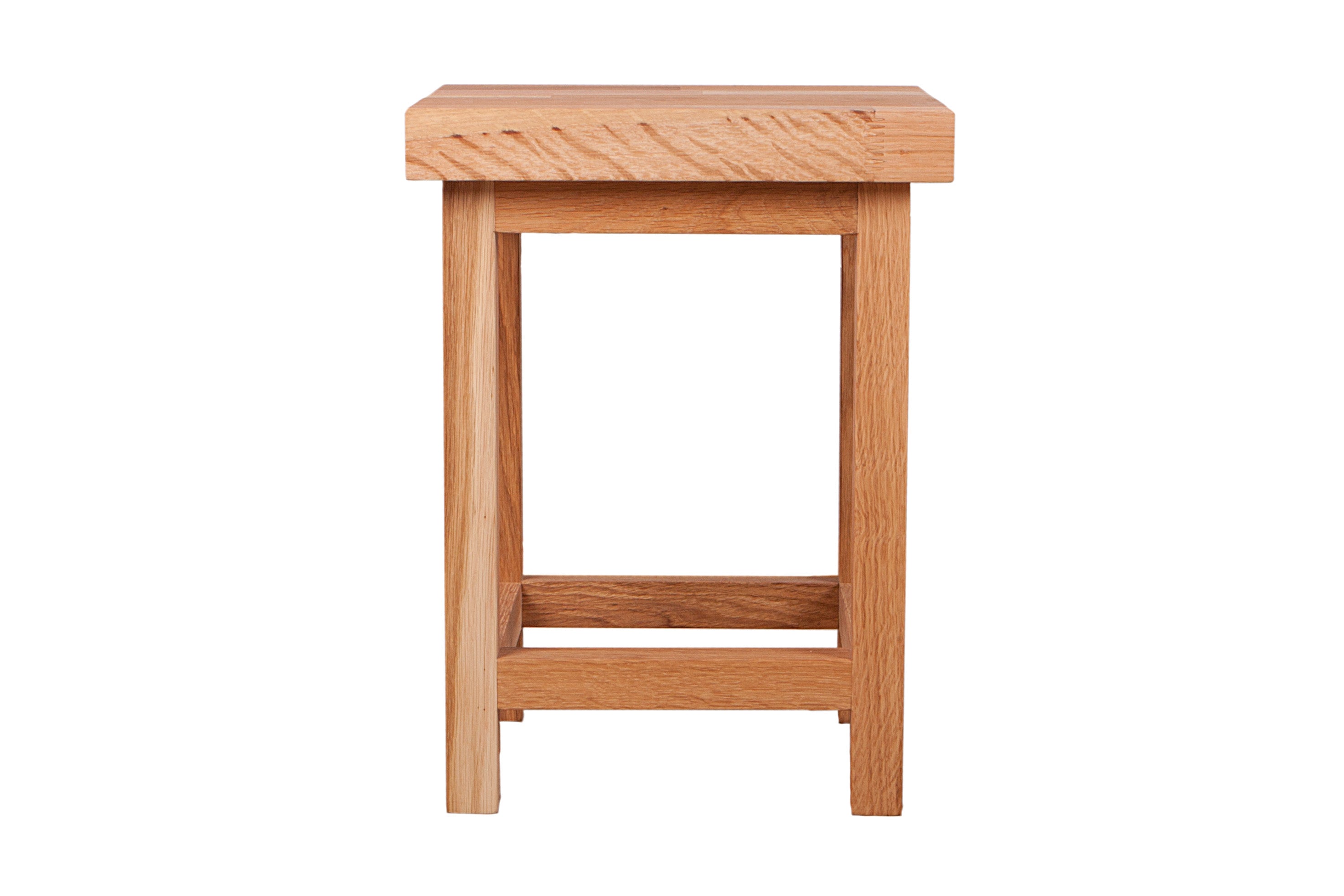 Universalhocker massiver Sitzhocker MAX 3 Beistelltisch aus Eiche von Interia Home & Living