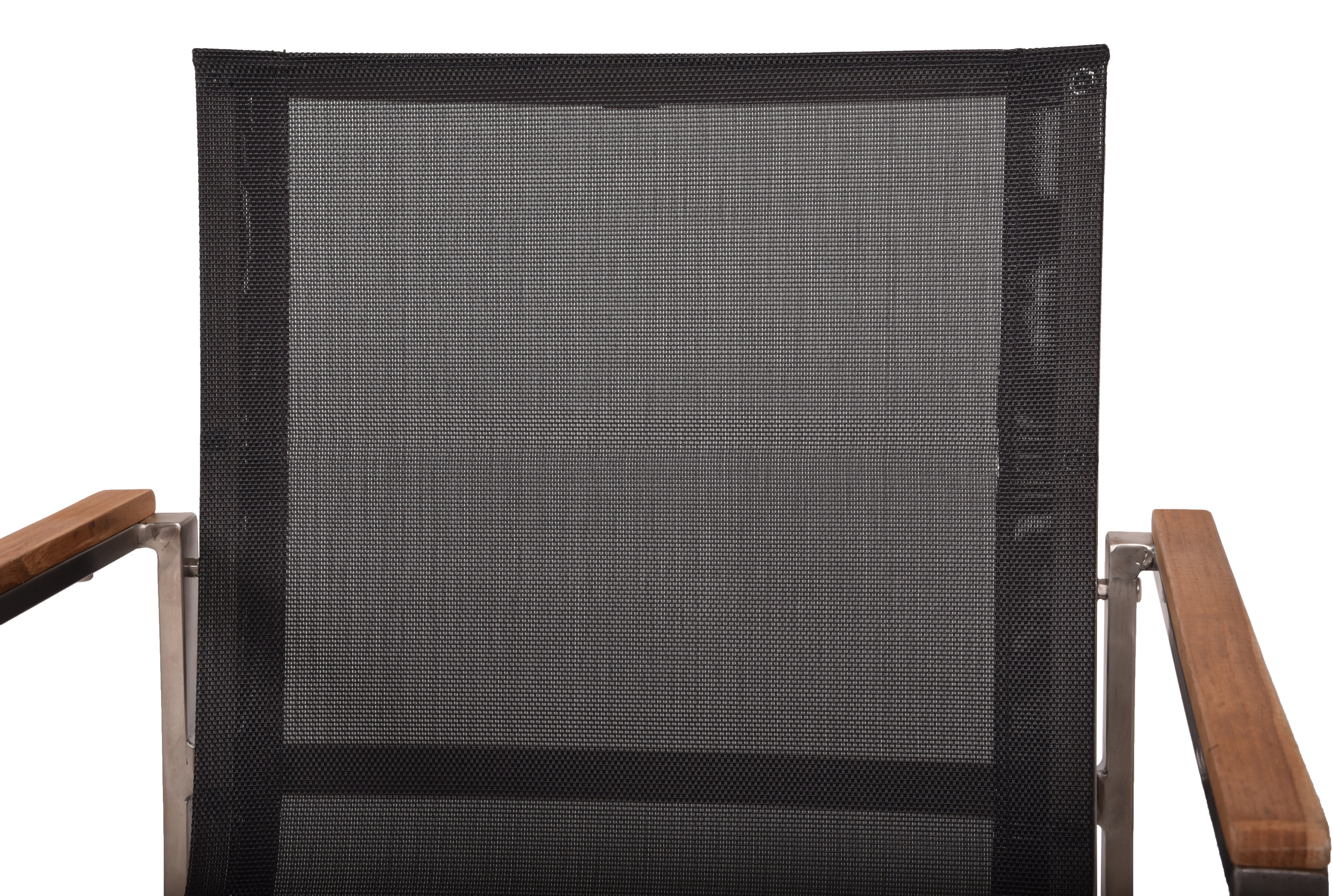 Gartenstuhl Stapelstuhl DENVER 2er Set Edelstahl Textilene von Garden Pleasure